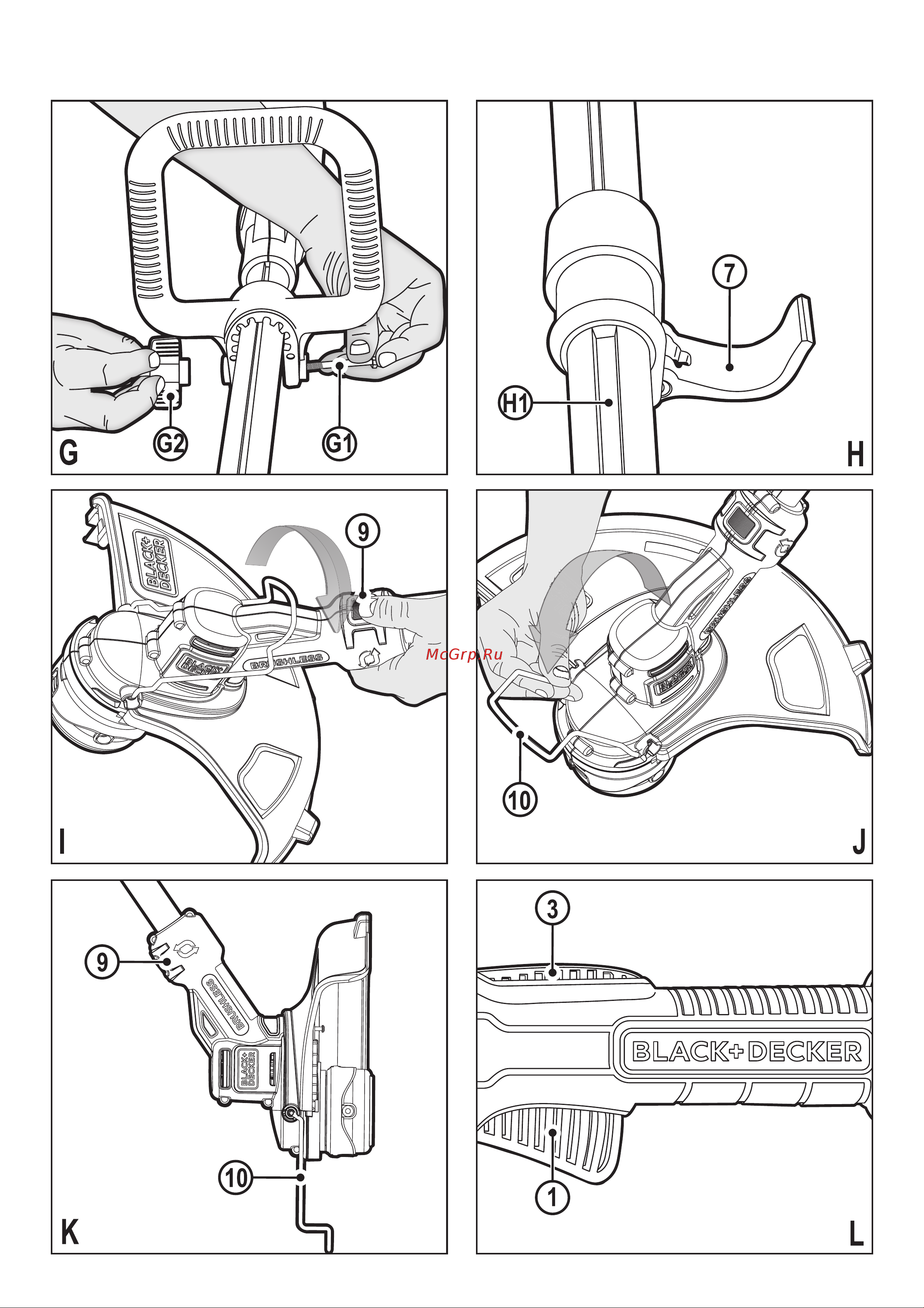 Black & Decker STB3620L Инструкция по эксплуатации онлайн [3/20] 505313