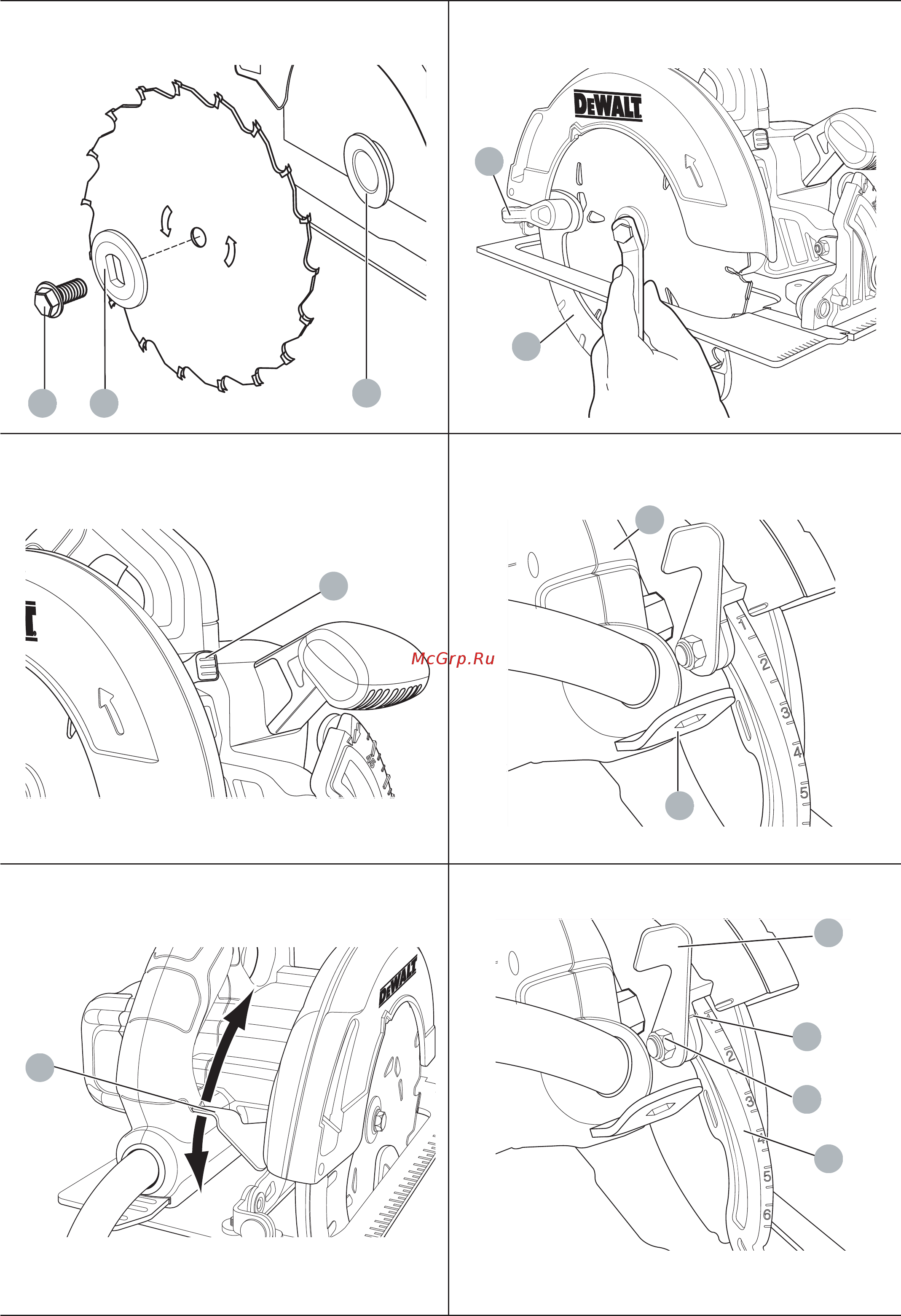 Dewalt DWE575 Инструкция по эксплуатации онлайн [3/32] 505351