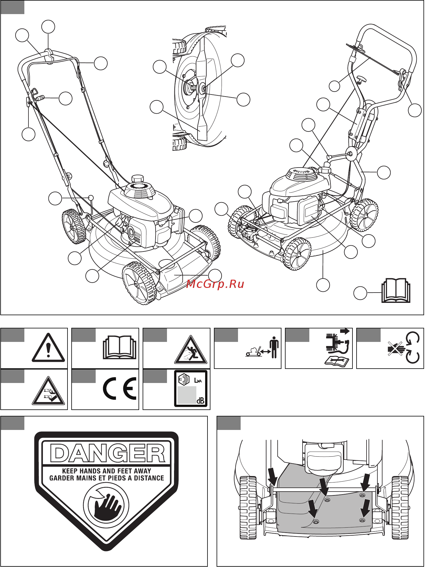 Husqvarna LB 553S e (9678625-01) [2/316] 3 4 5 6 7