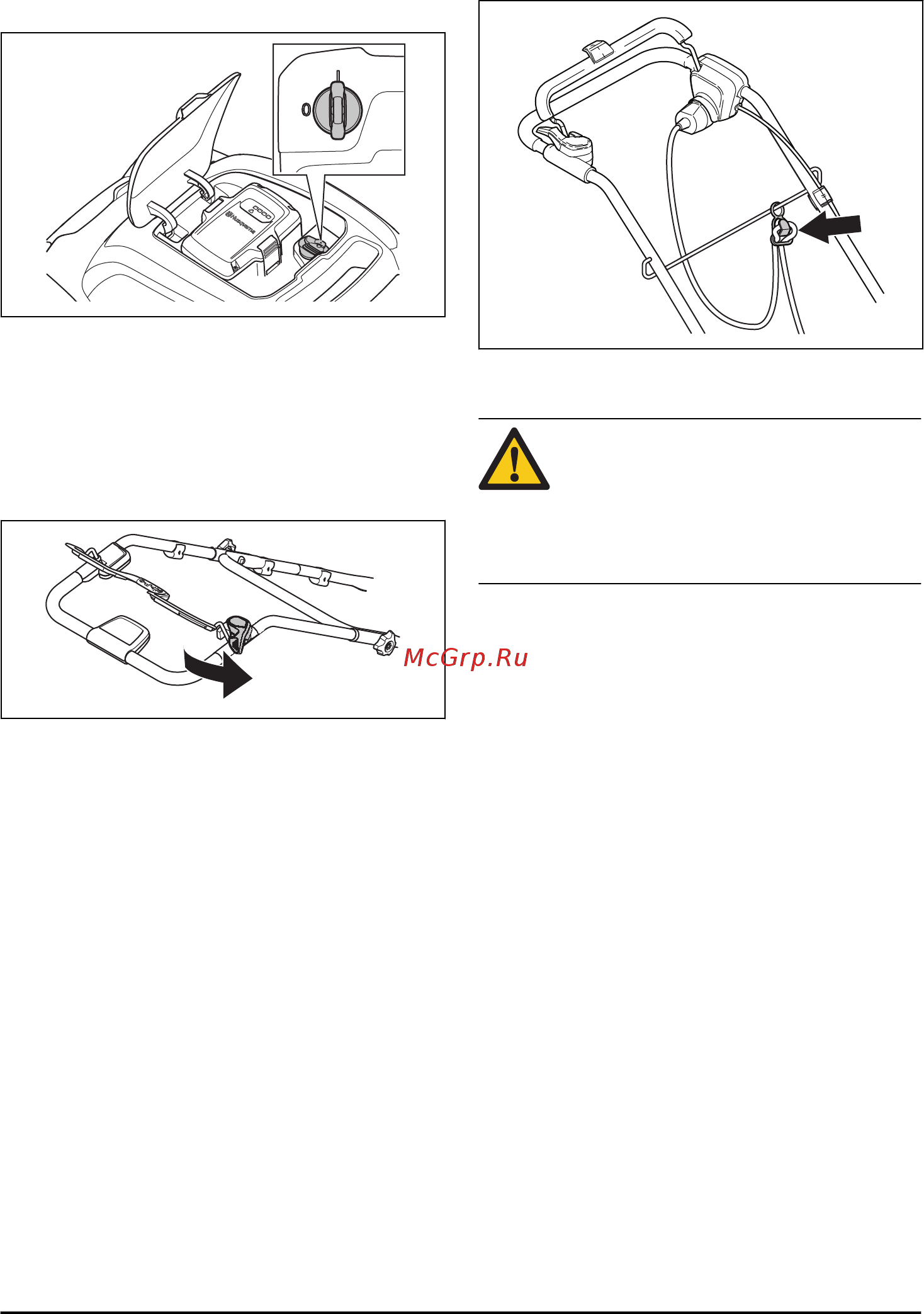 Husqvarna S138i (9679222-01) [169/720] Para examinar el inhibidor de arranque