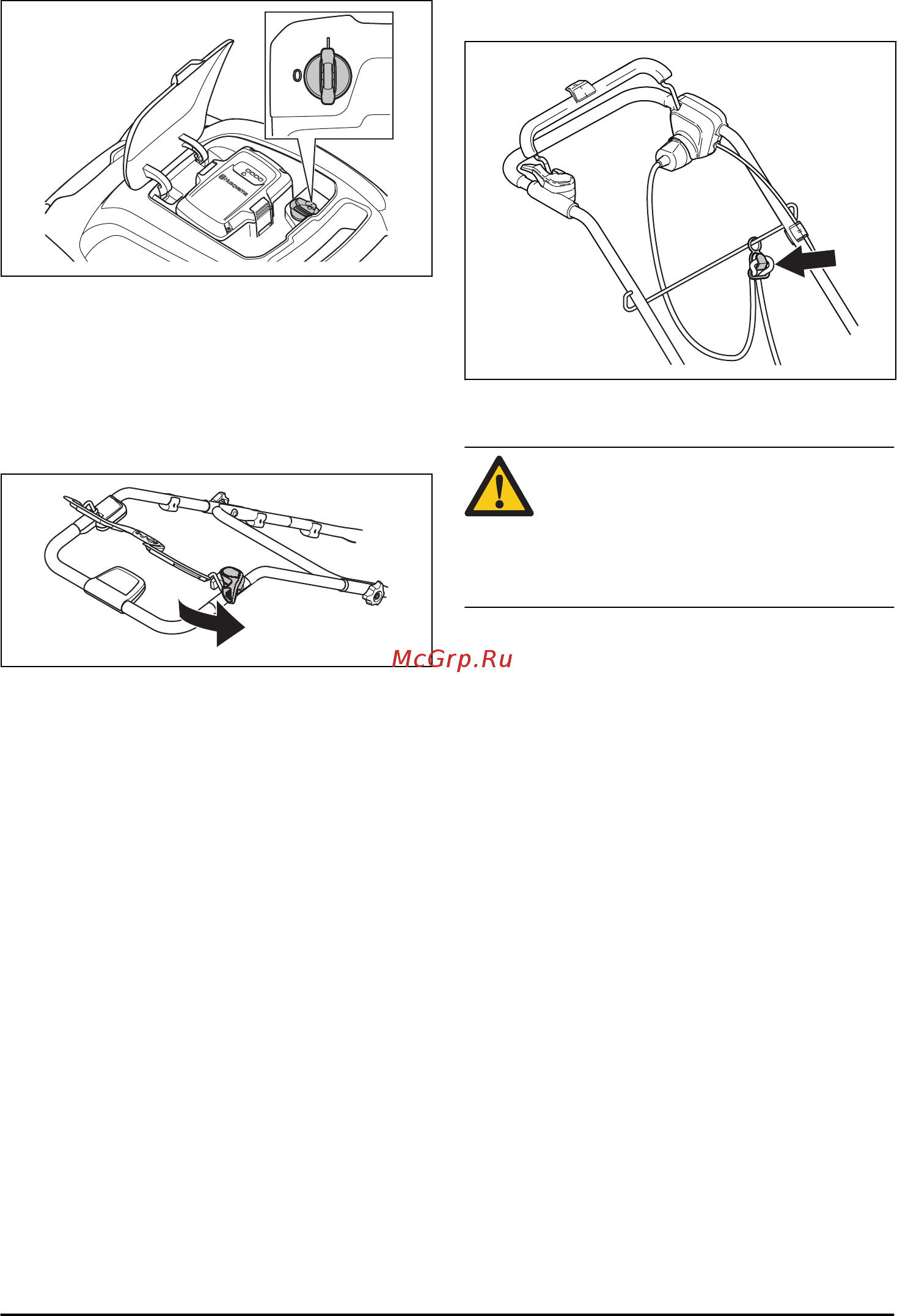 Husqvarna S138i (9679222-01) [329/720] Per esaminare l inibitore di avviamento