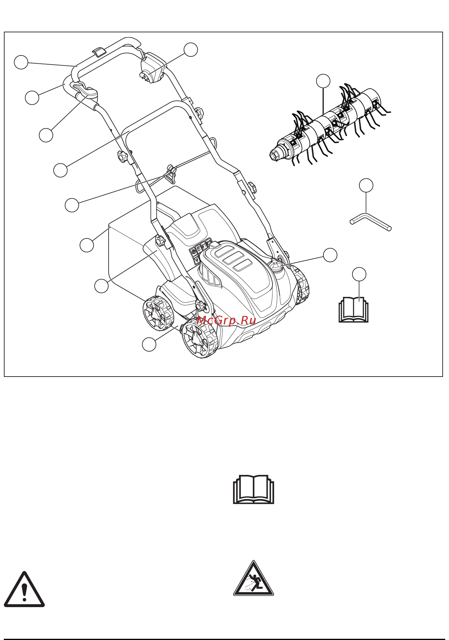 Husqvarna S138i (9679222-01) [451/720] Opis modelu s 138c
