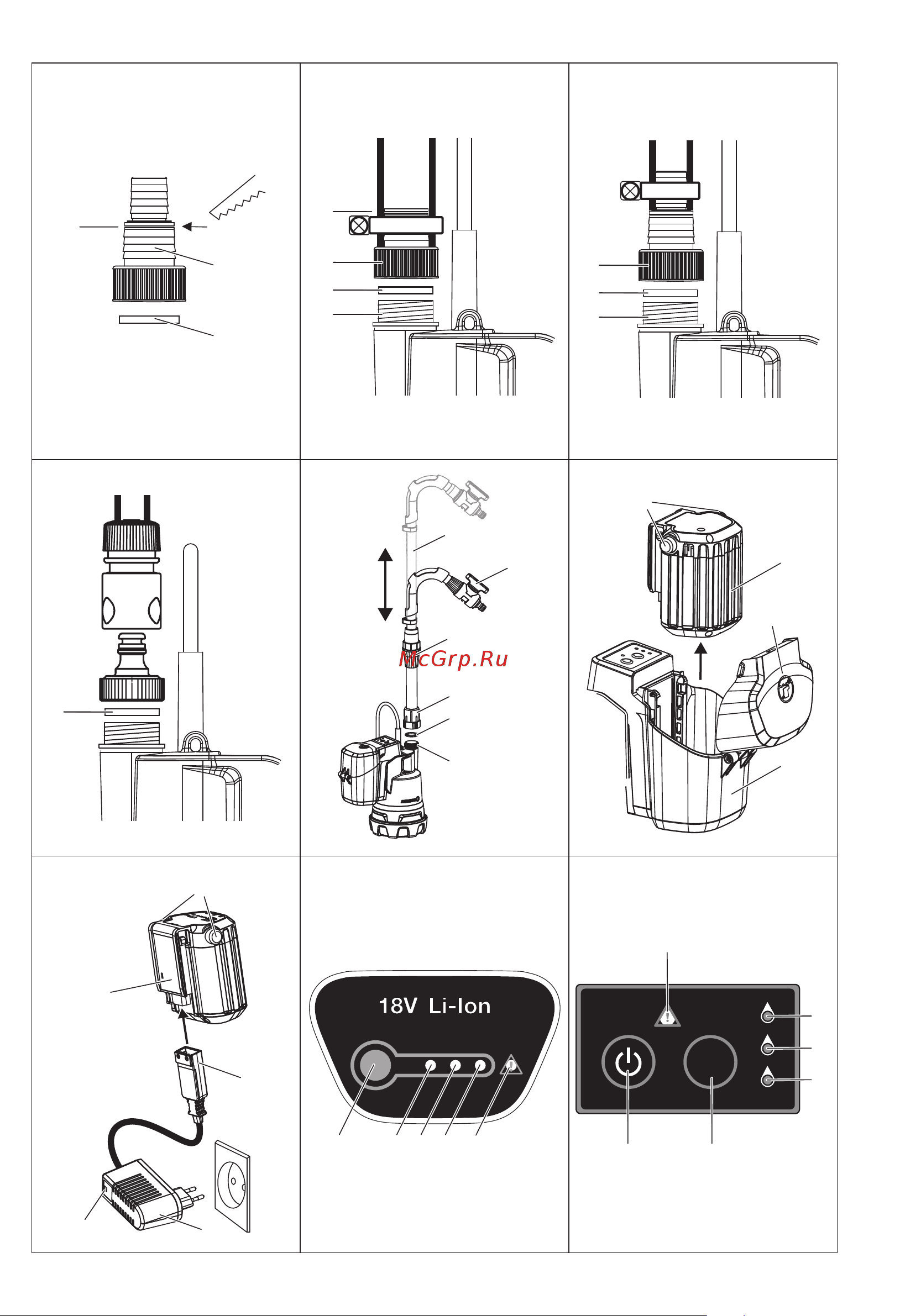 Gardena 2000/2 18V P4A 14600-20.000.00 Инструкция по эксплуатации онлайн [2/18] 668380