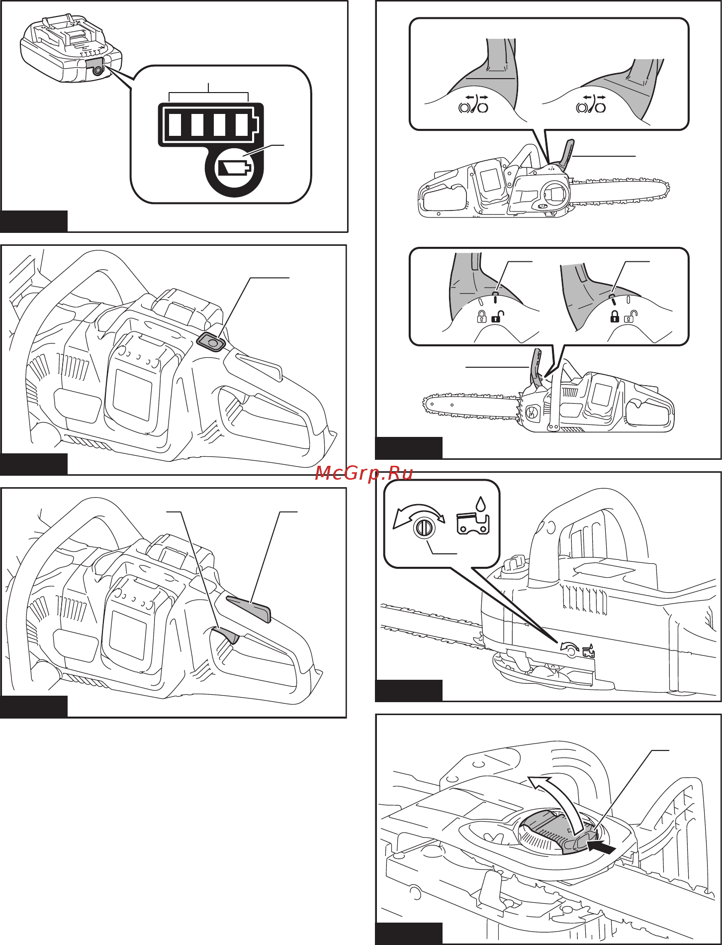 Makita LXT DUC303Z Инструкция по эксплуатации онлайн [3/100] 852262