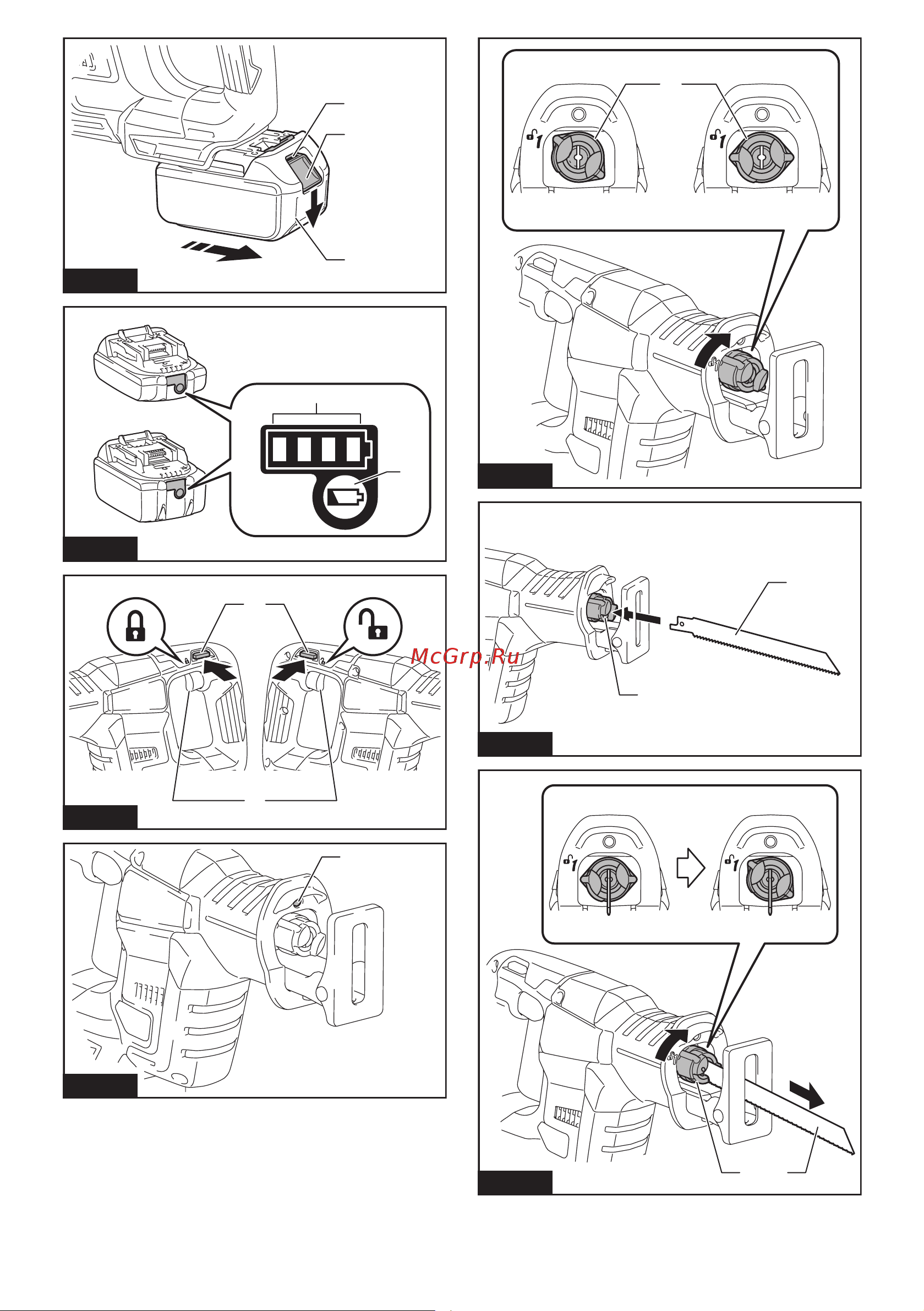 Makita DJR188Z без акк. и з.у Инструкция по эксплуатации онлайн [2/44] 672325