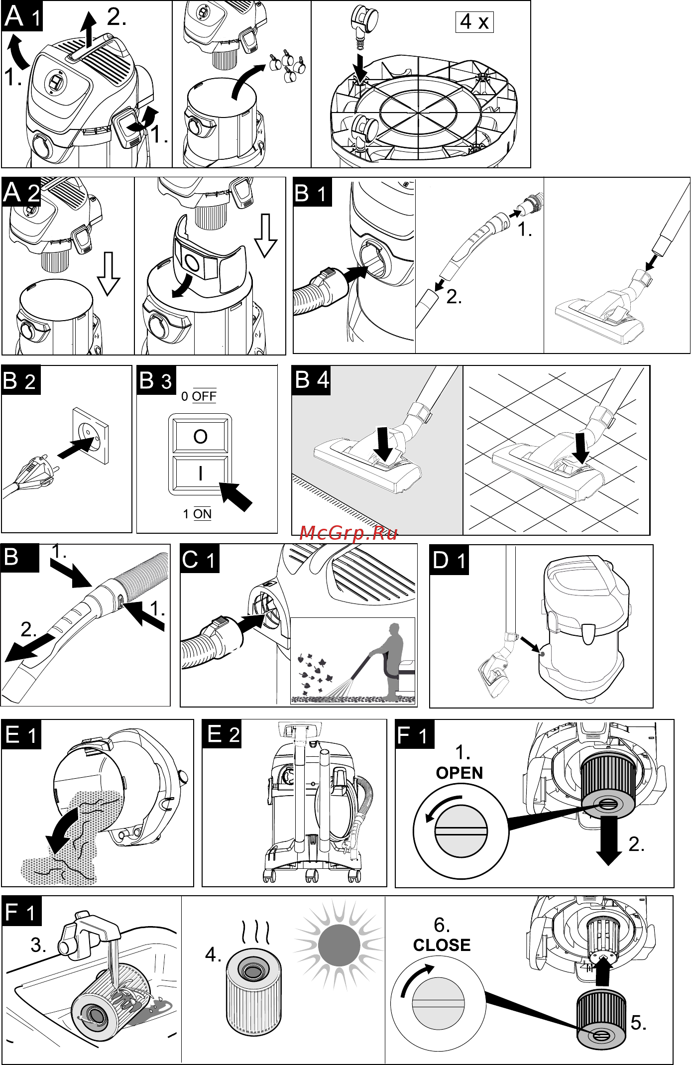 Karcher WD 3 Premium Home 1.629-850.0 Инструкция по эксплуатации онлайн [3/158] 505548