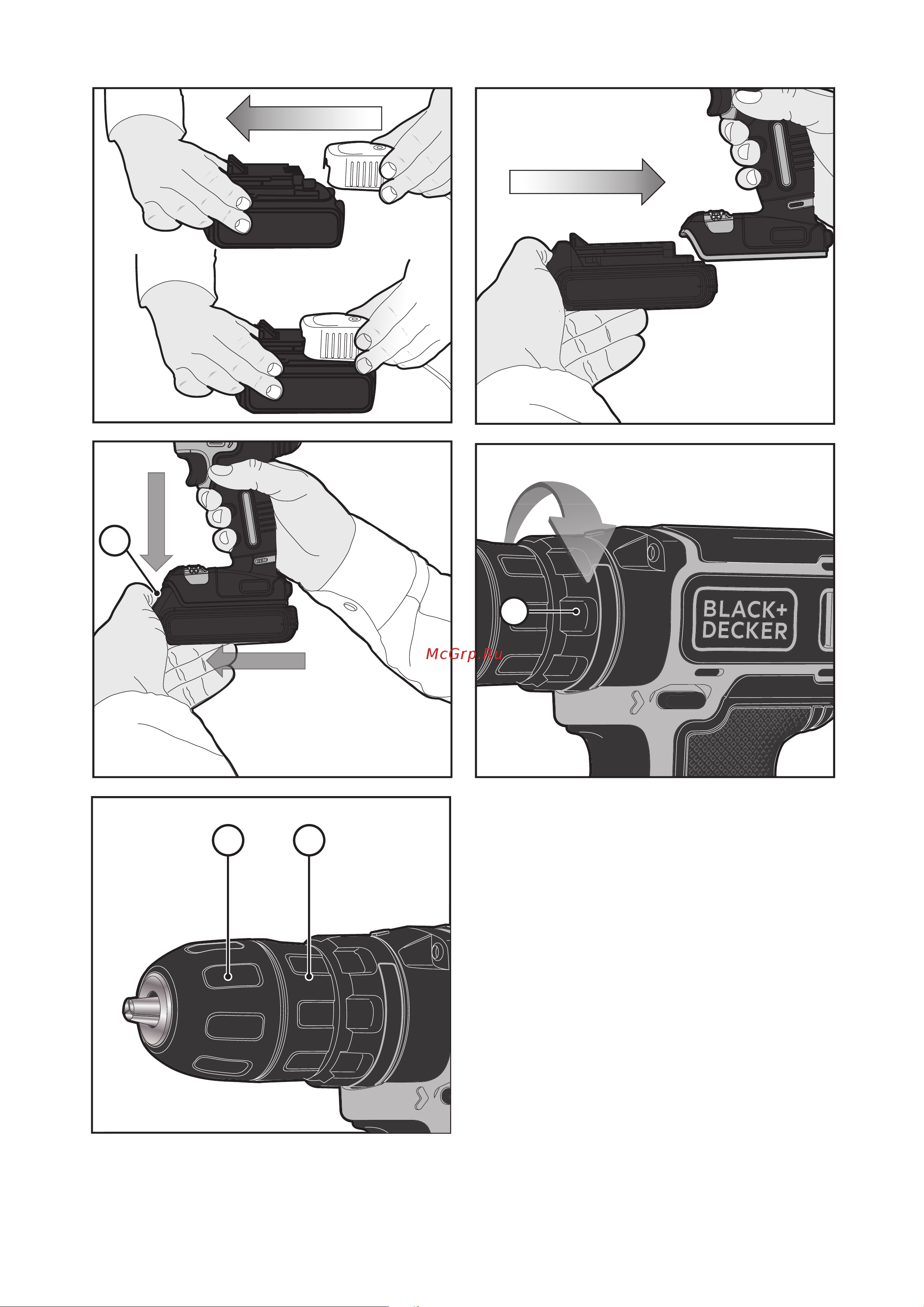 Black & Decker BDCDC18B Инструкция по эксплуатации онлайн [2/16] 505586