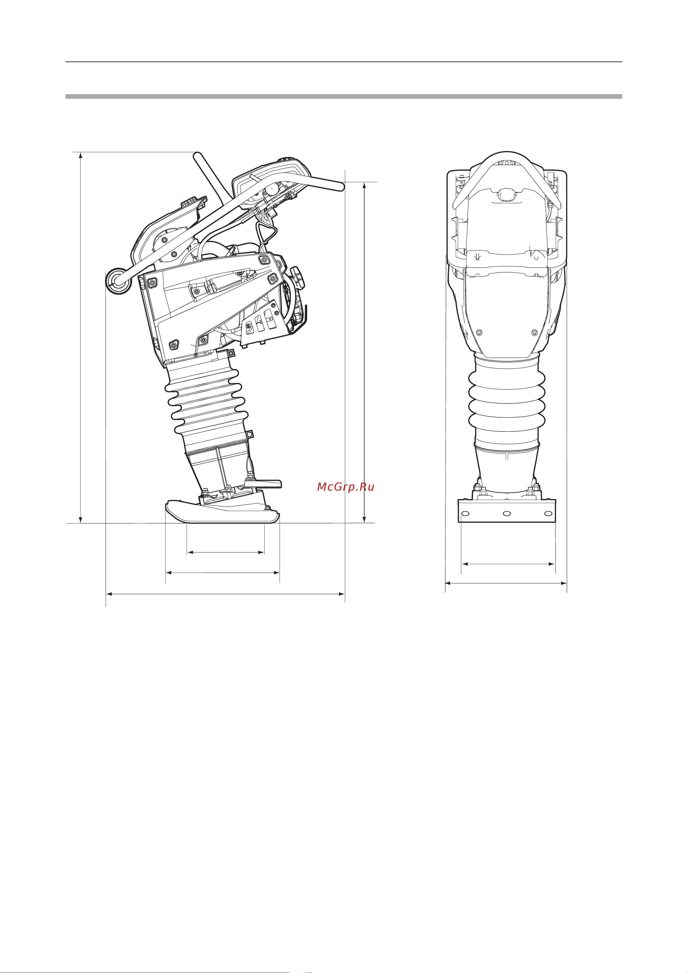 Husqvarna LT 6005 9 [27/32] Размеры