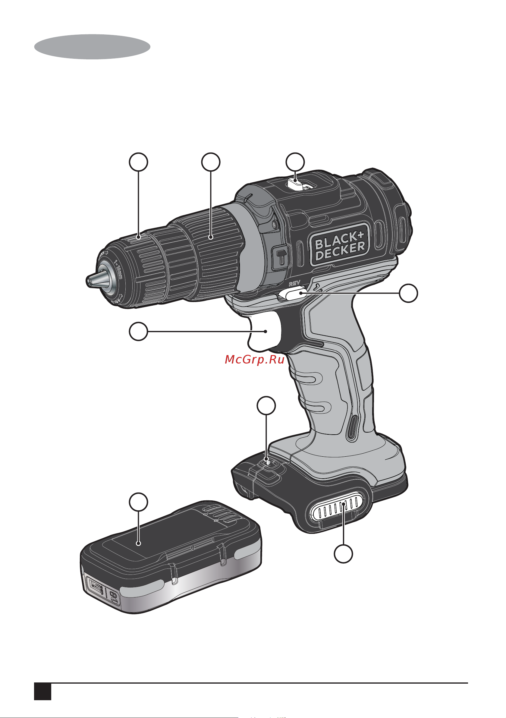 Black & Decker BDCHD12S1 Инструкция по эксплуатации онлайн [2/35] 505838