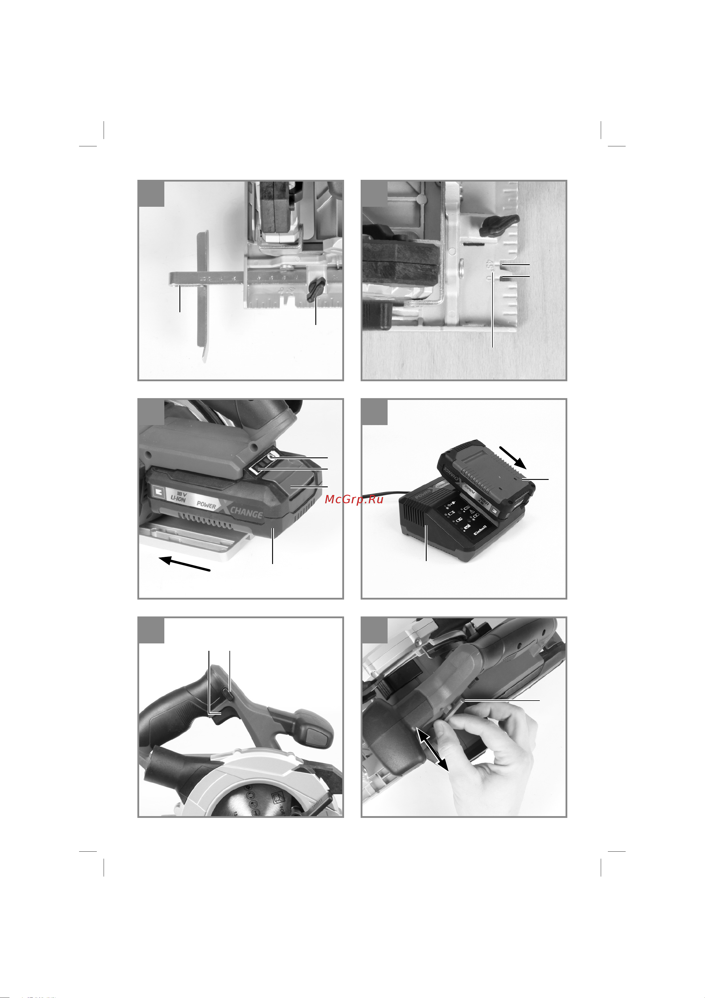 Einhell PXC PXC TE-CS 18 Li-Solo (4331200) Инструкция по эксплуатации онлайн [4/174] 505707