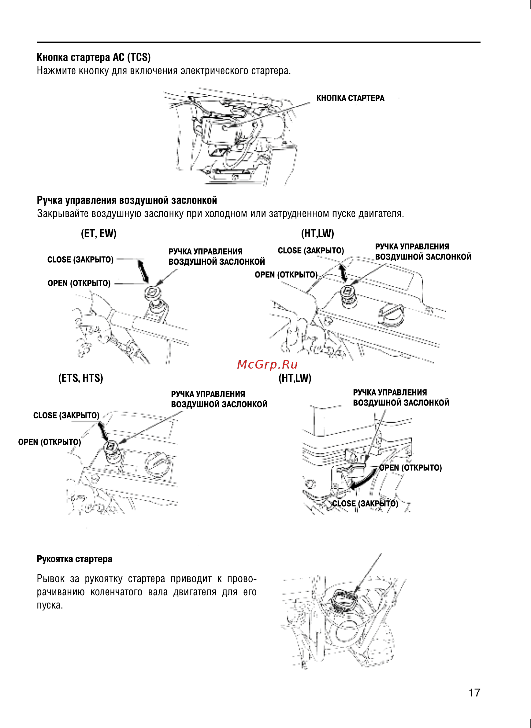 Honda HSS655K1ET Инструкция по эксплуатации онлайн [17/64] 832337