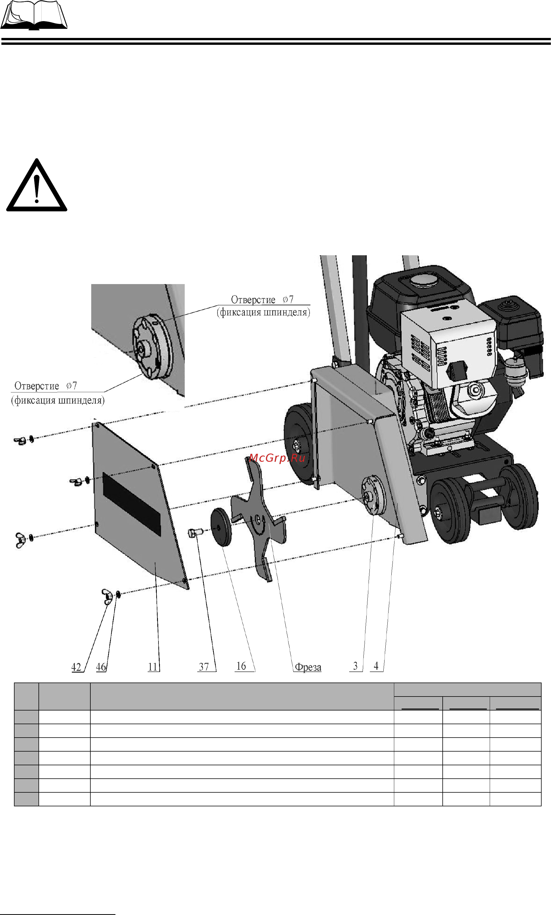 Сплитстоун CR1413 /двиг. Honda GX390 /11,7HP/ 143184 [13/34] Использование по назначению