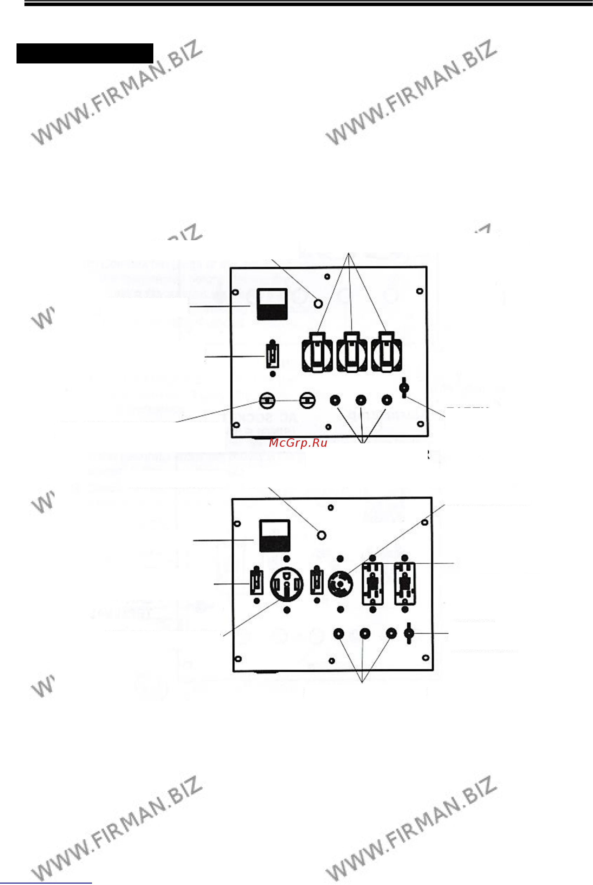 Firman FPG12010E+ATS [24/48] Предупреждение