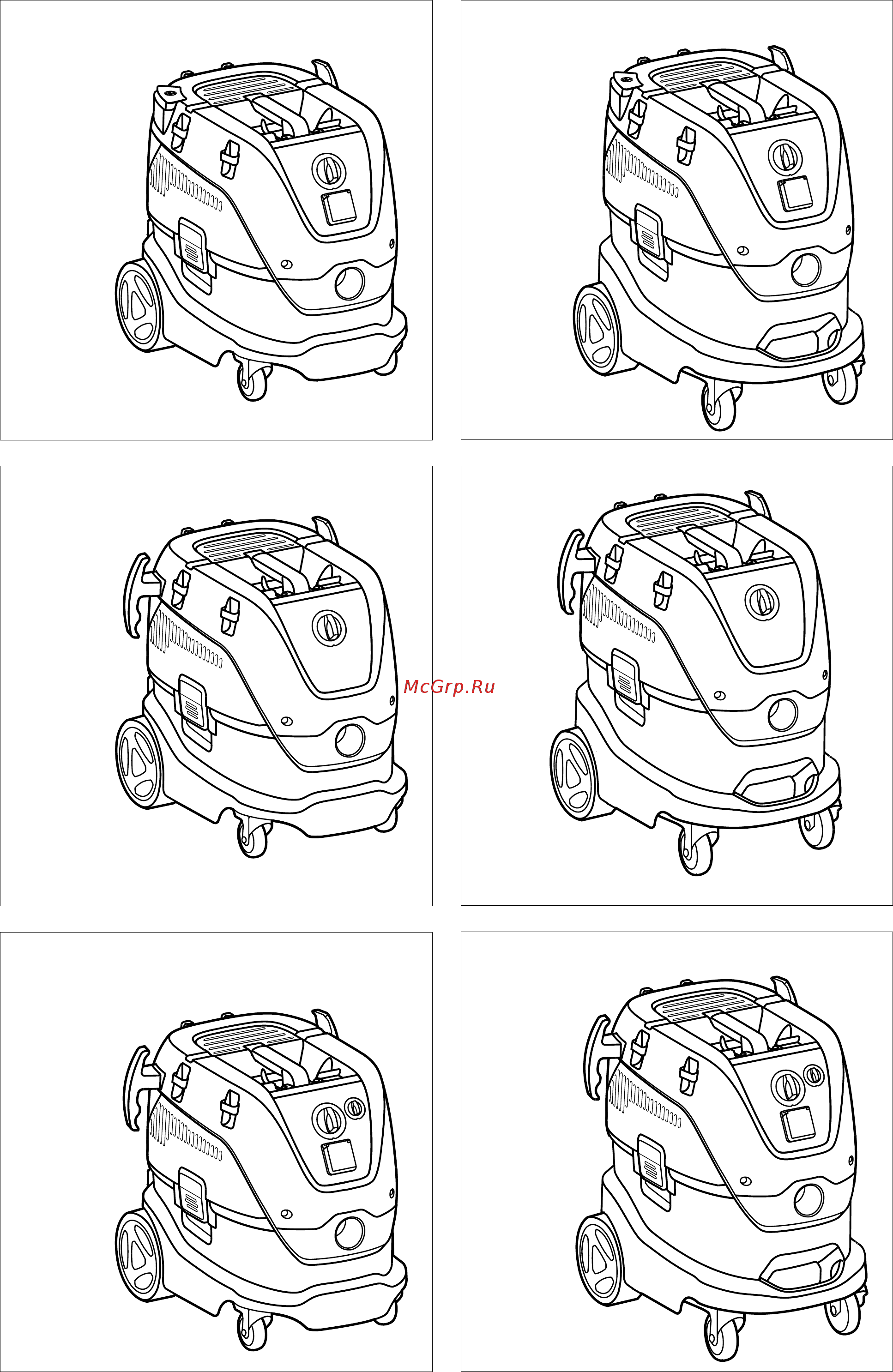 Nilfisk ATTIX 33-2L IC MOBILE 230 Инструкция по эксплуатации онлайн [3/26] 505937