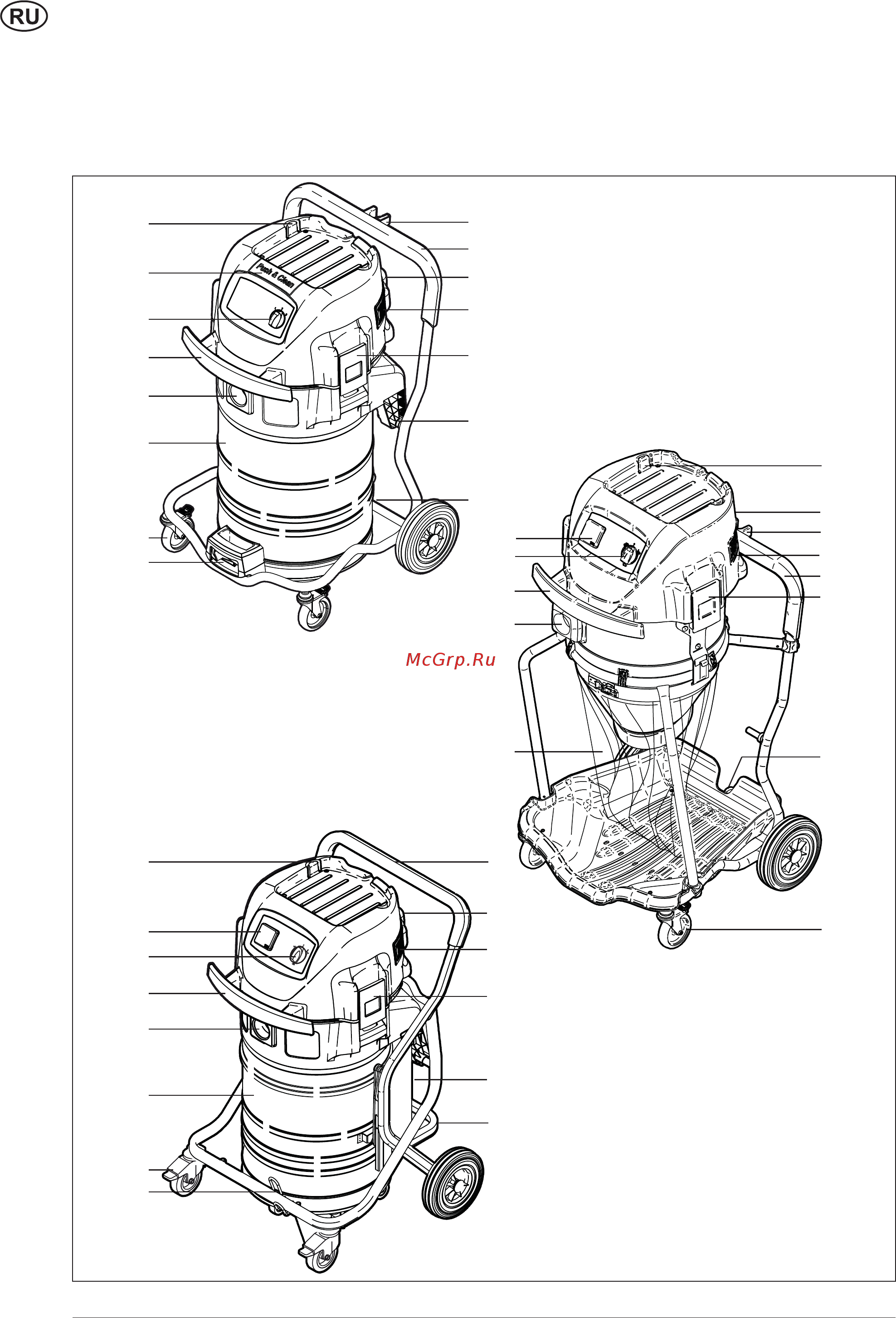 Nilfisk ATTIX 961-01 16A (302002900) [7/28] Описание