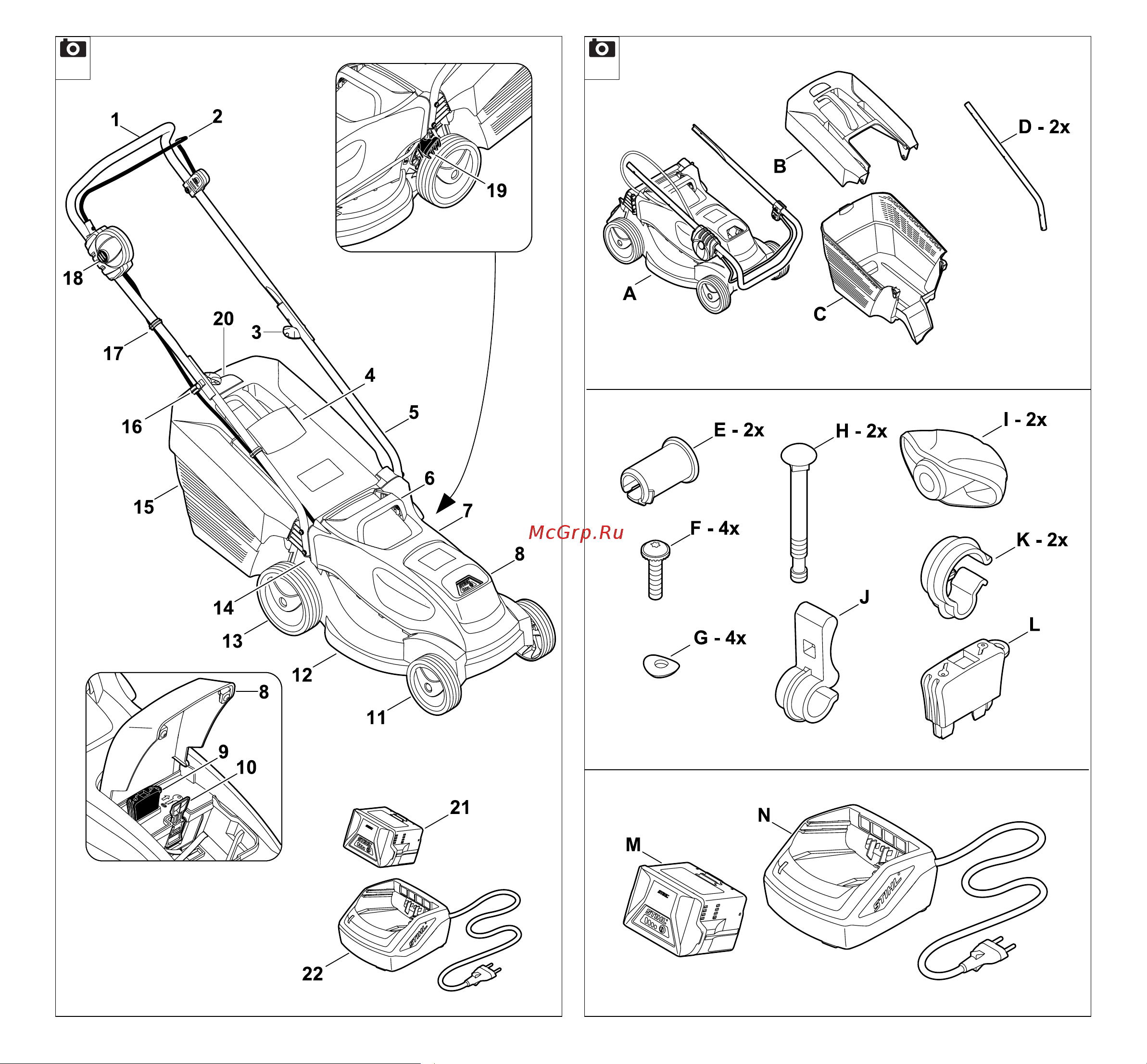 Stihl RMA 235.0 Инструкция по эксплуатации онлайн [3/156] 506199
