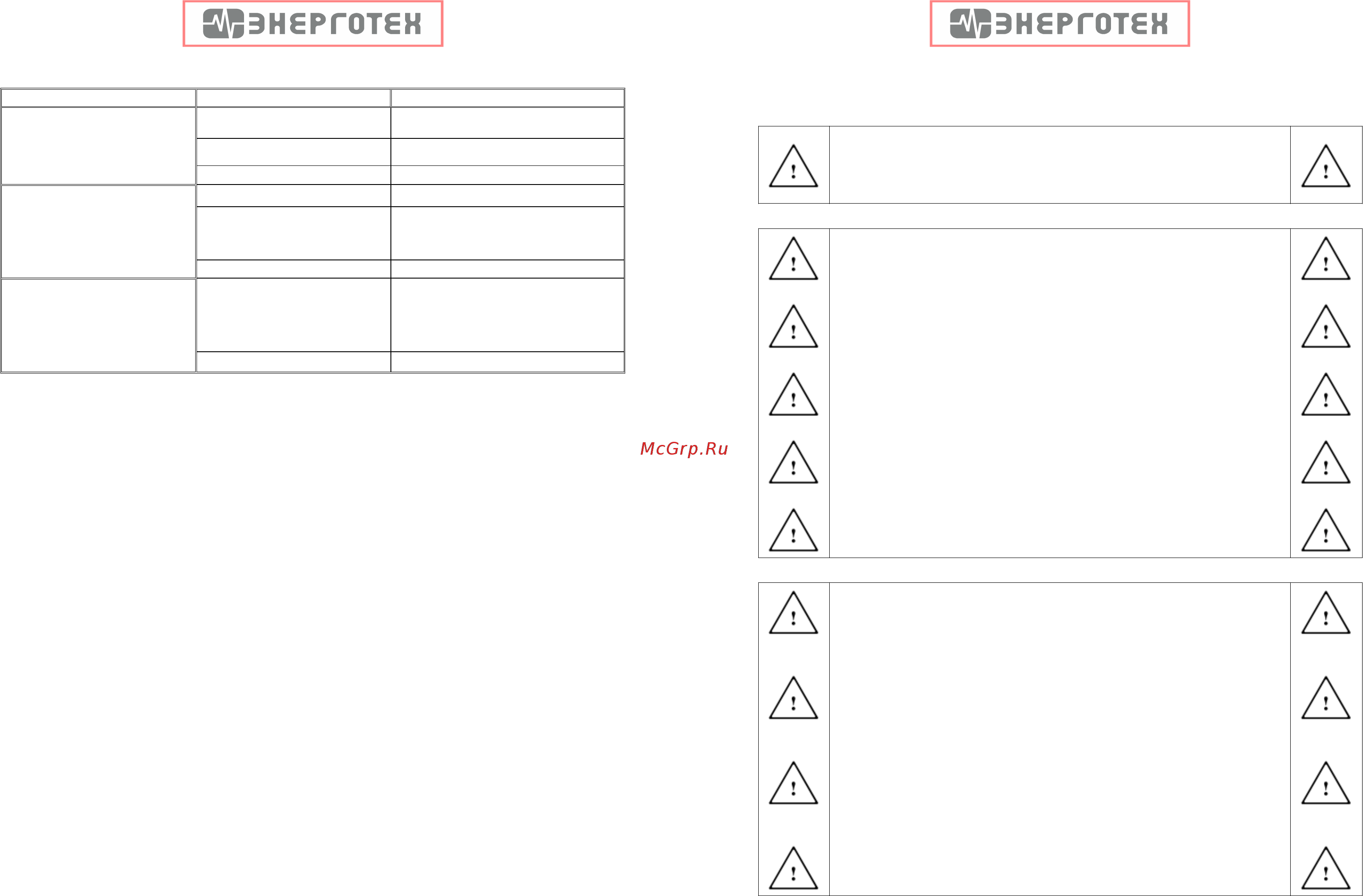 ЭНЕРГОТЕХ OPTIMUM 12000 [3/8] Запрещается включать стабилизатор раньше чем через 20 секунд после отключения