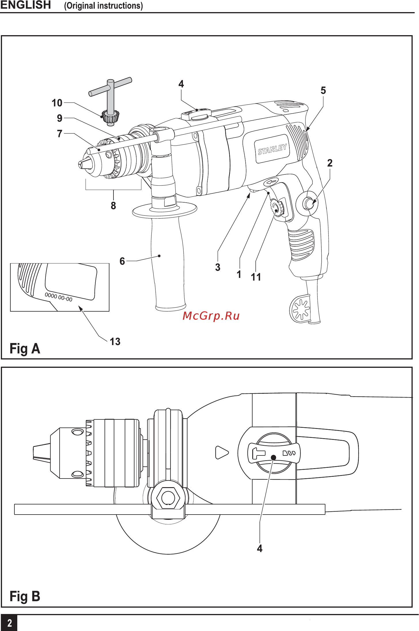 Stanley STDH8013C-RU Инструкция по эксплуатации онлайн [2/32] 506658