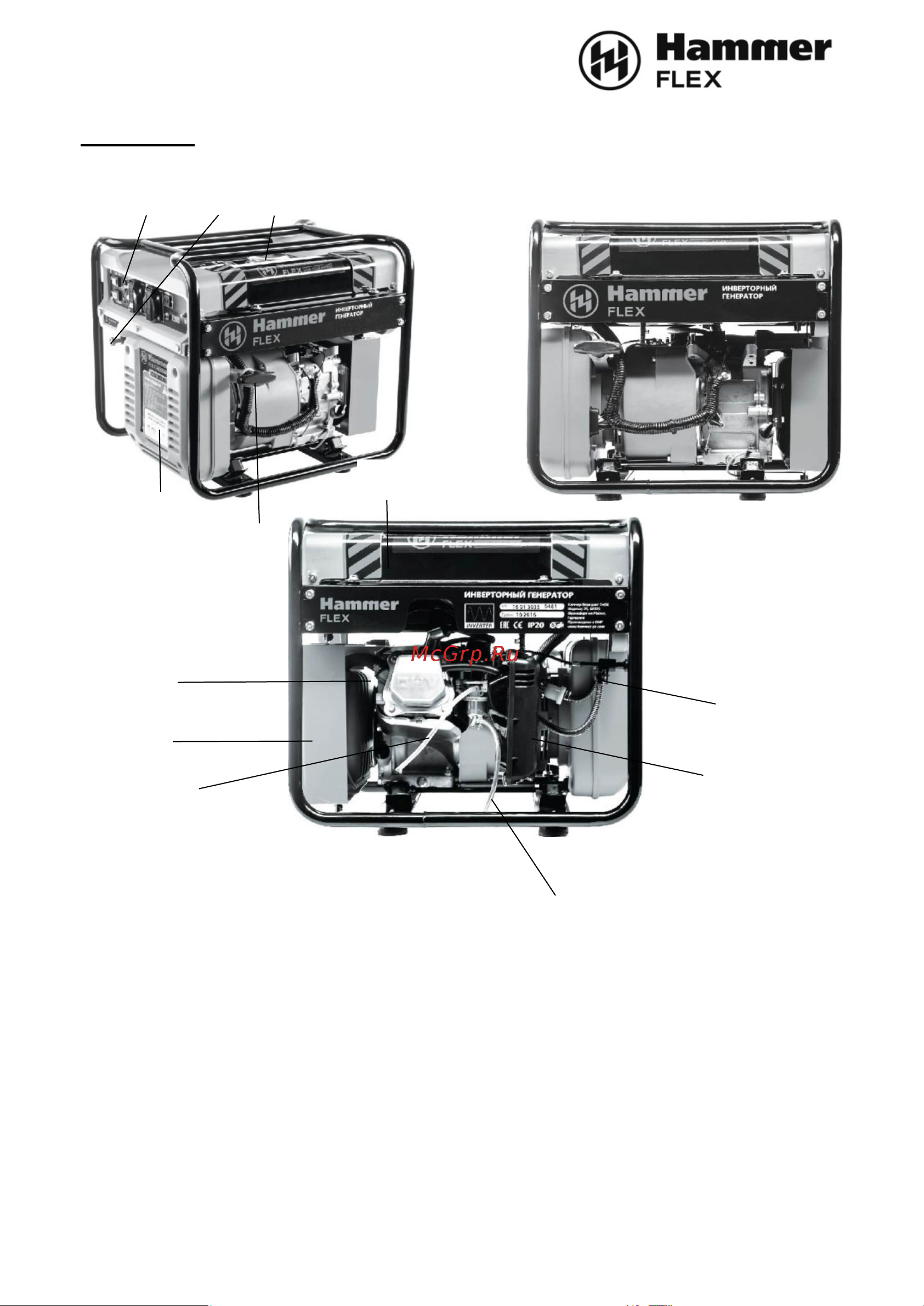 Hammer GN3200i Инструкция по эксплуатации онлайн [8/26] 506678
