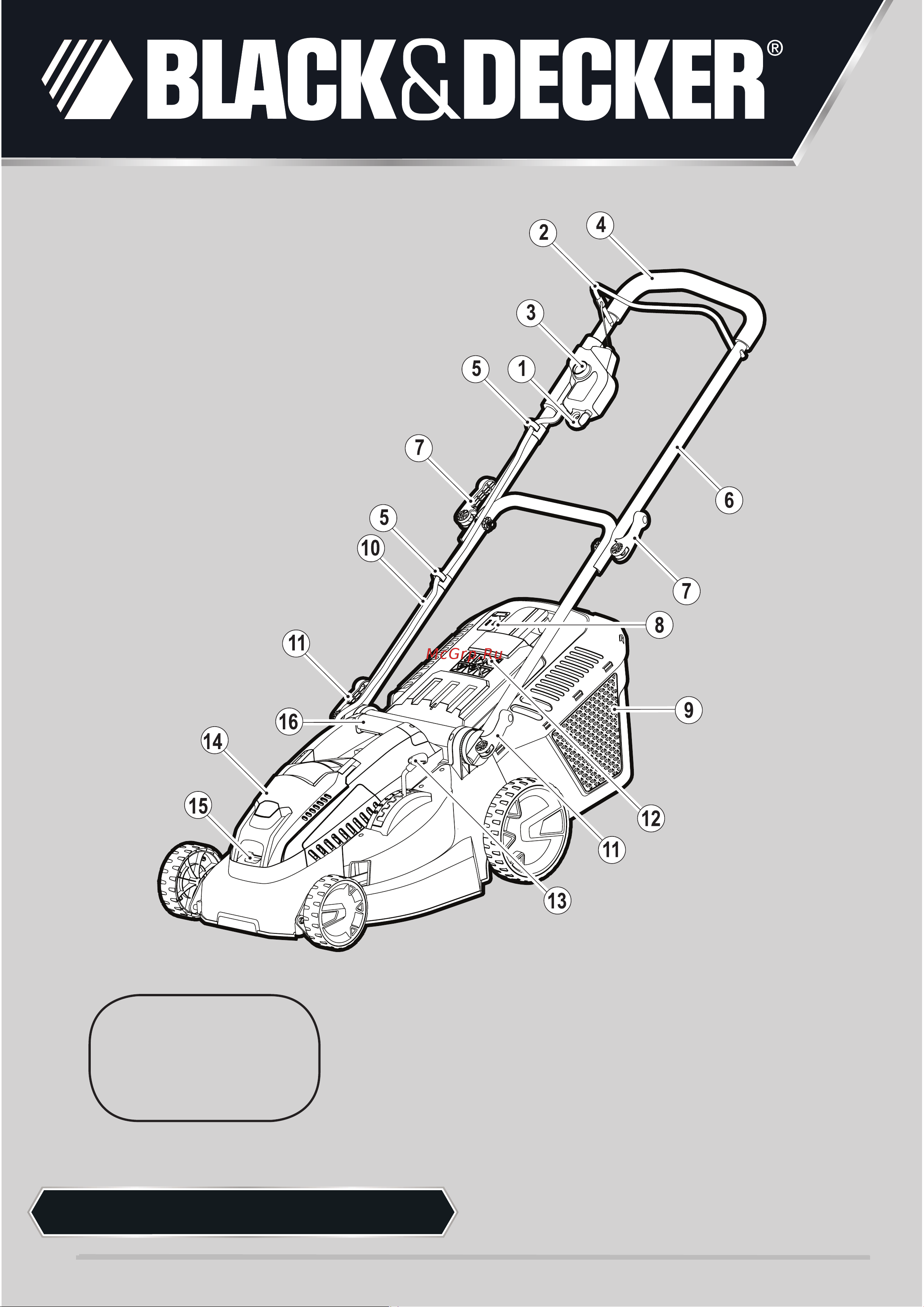 BLACK & DECKER CLM3820L2 Инструкция по эксплуатации онлайн