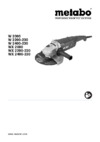 Metabo W 2200-230 (600335000) Инструкция по эксплуатации