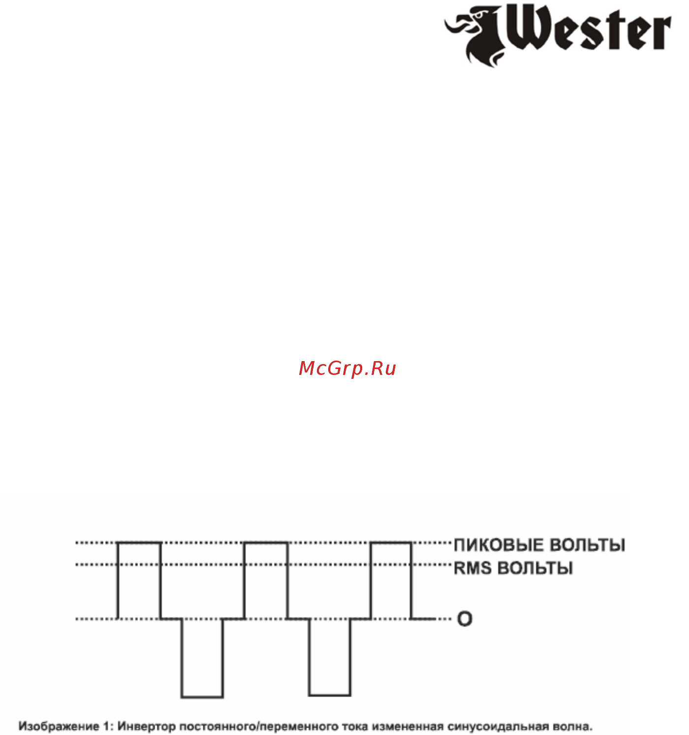 Wester MSW600 Инструкция по эксплуатации онлайн [9/12] 507686