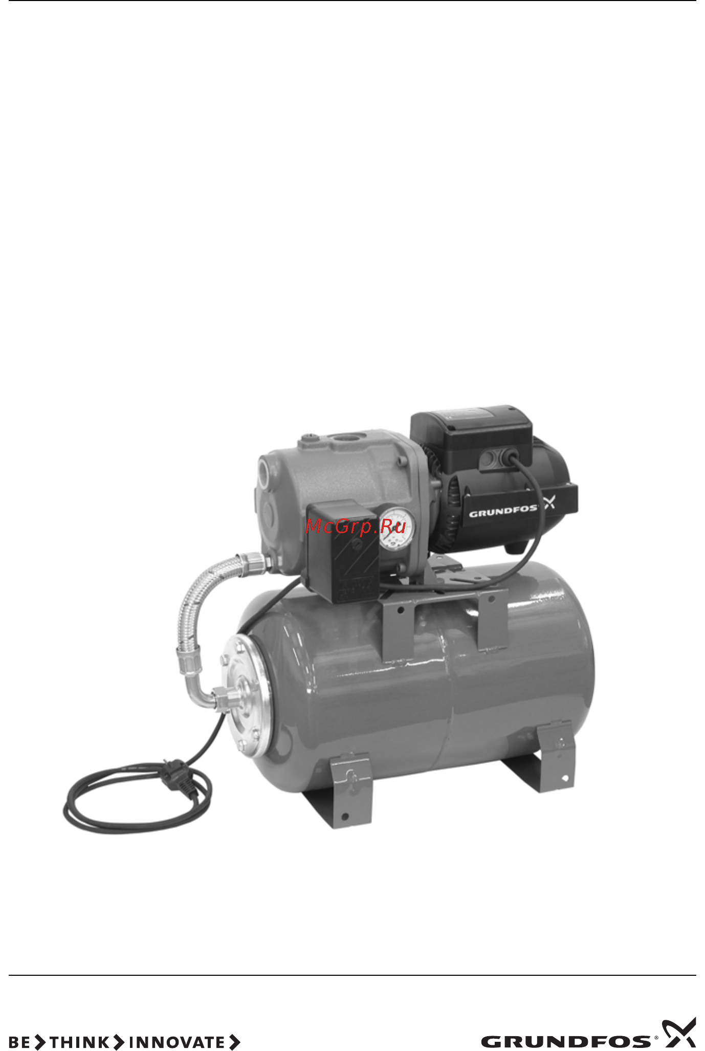 Grundfos HYDROJET JP 6/24 Инструкция по эксплуатации онлайн