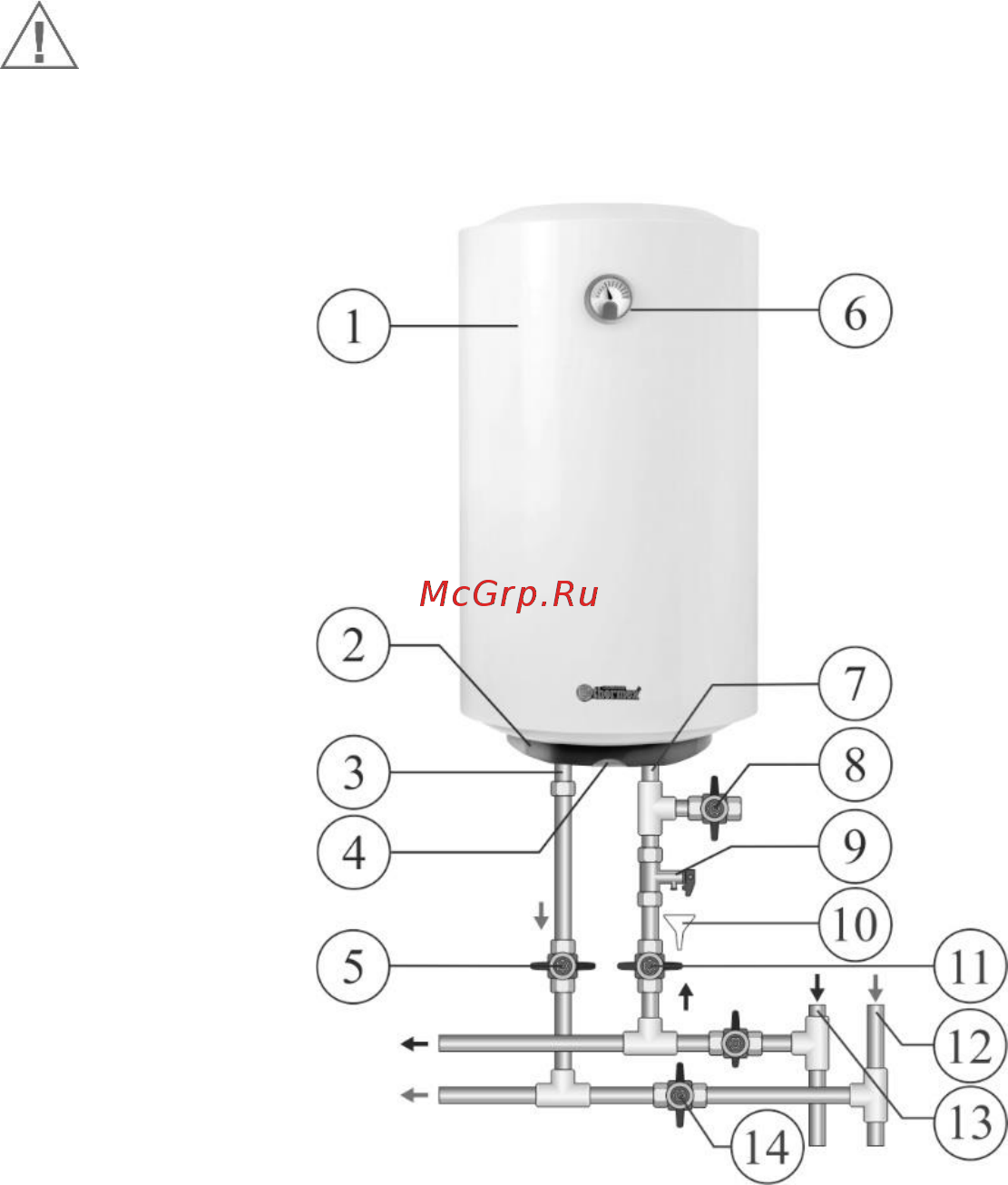 Thermex ERD 100 V Инструкция по эксплуатации онлайн [7/18] 509221