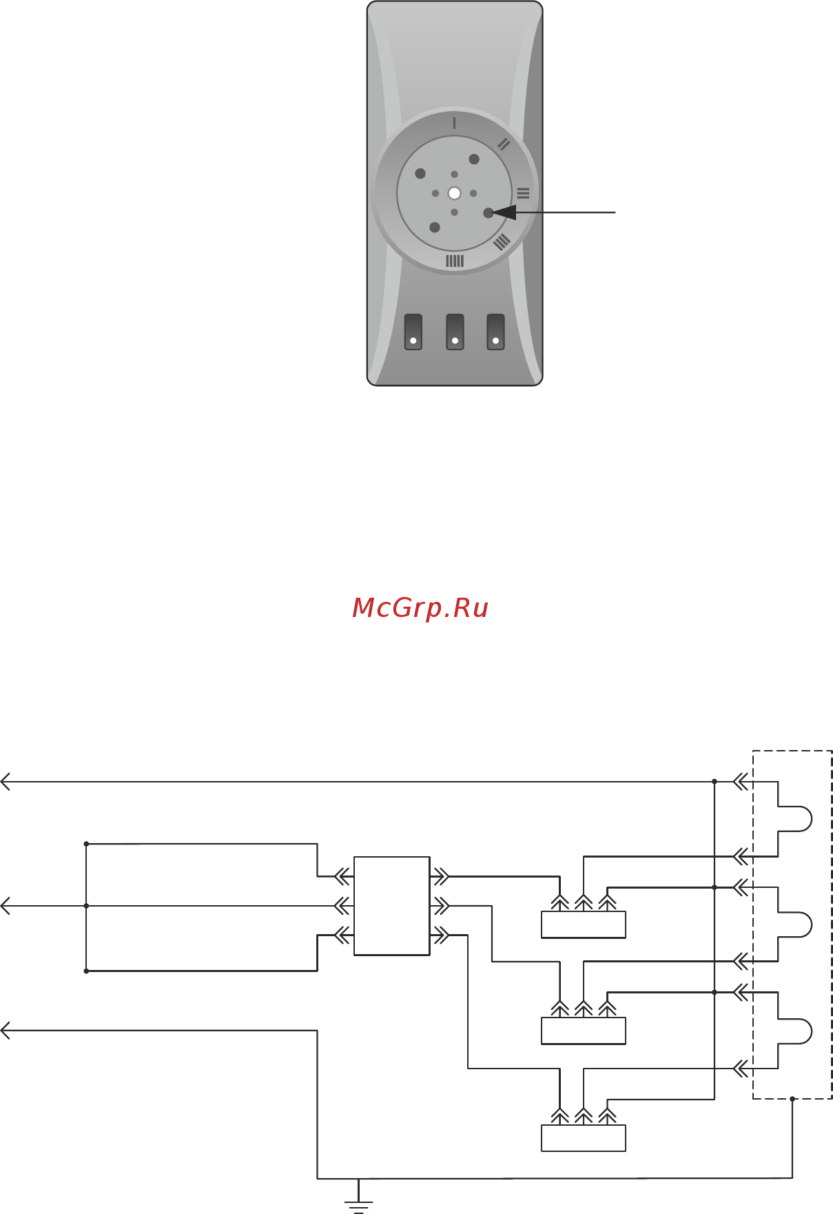 Thermex IRP 150 V combi [11/16] Схема электрических соединений