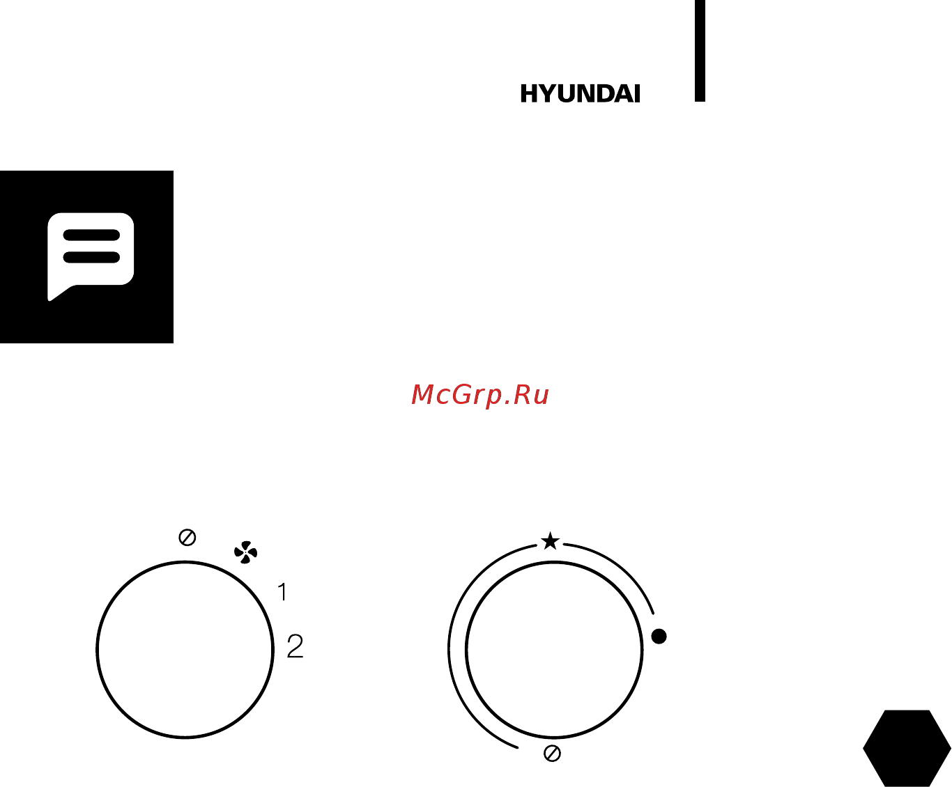 Hyundai H-HG5-25-UI663 [7/24] Управление электрической тепловой пушкой