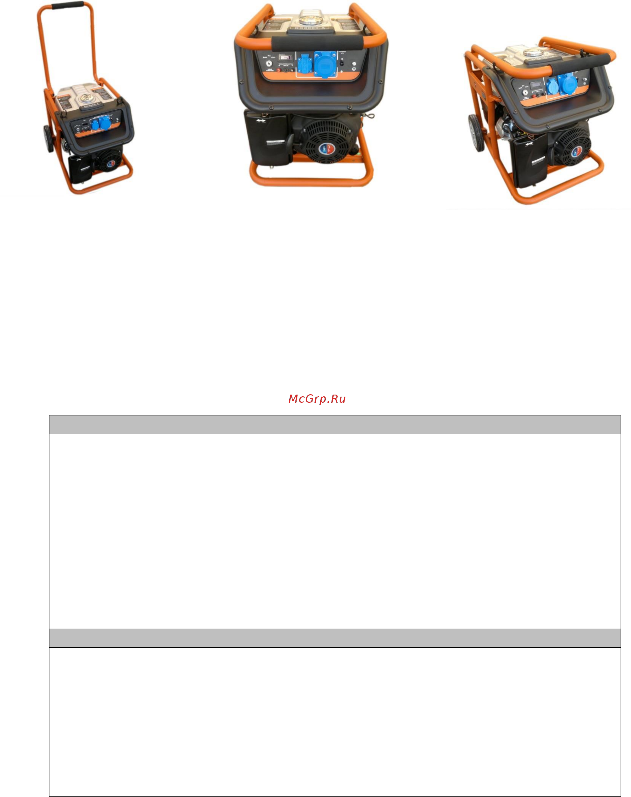 Reg GG8000-А Инструкция по эксплуатации онлайн