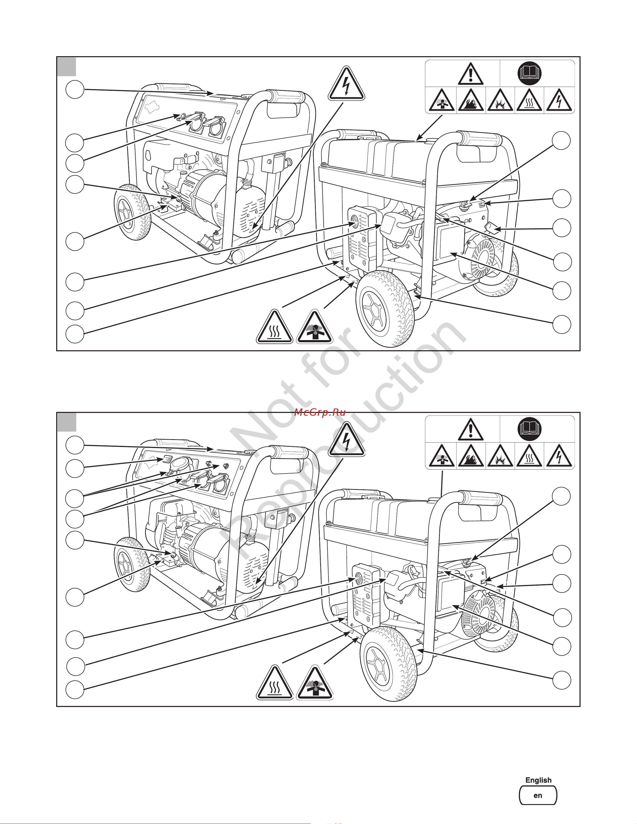 Briggs & Stratton 6250A бензиновый [3/24] Not for reproduction
