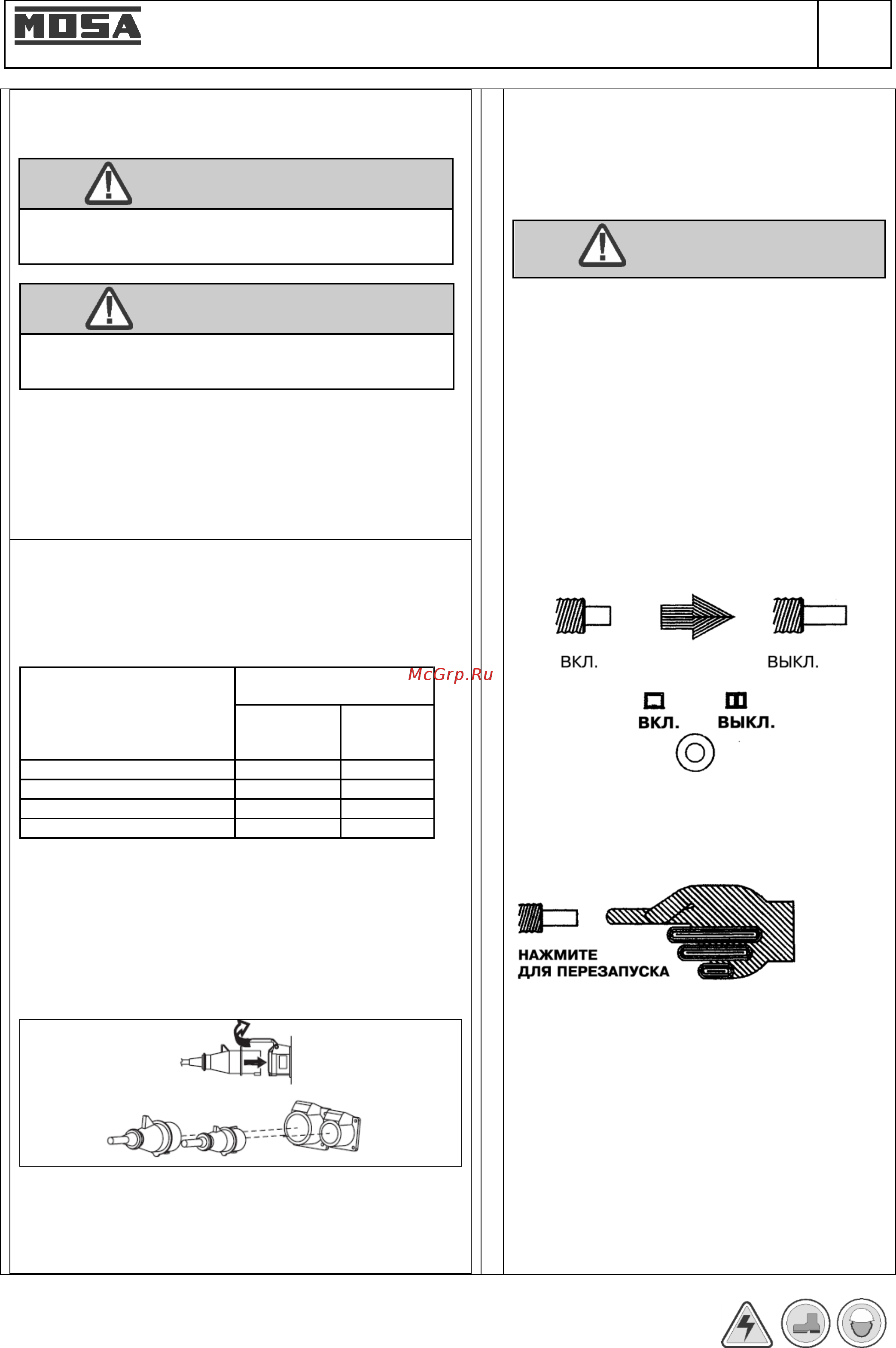 Mosa TS 300 KSX/EL 411041 [28/65] Применение в качестве генератора ge_ ms_ ts_