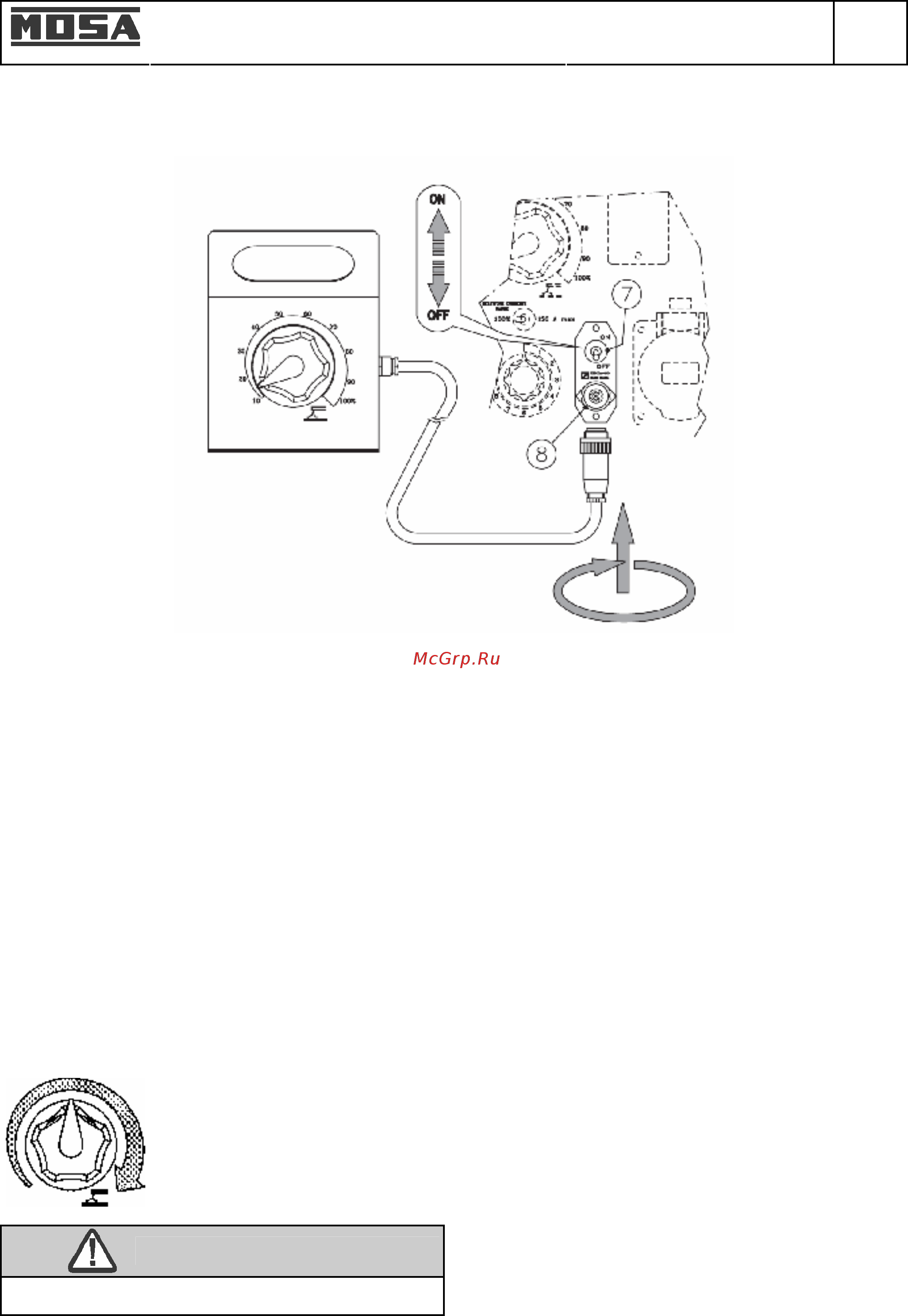 Mosa TS 200 BS/CF 27754 [23/43] Внимание