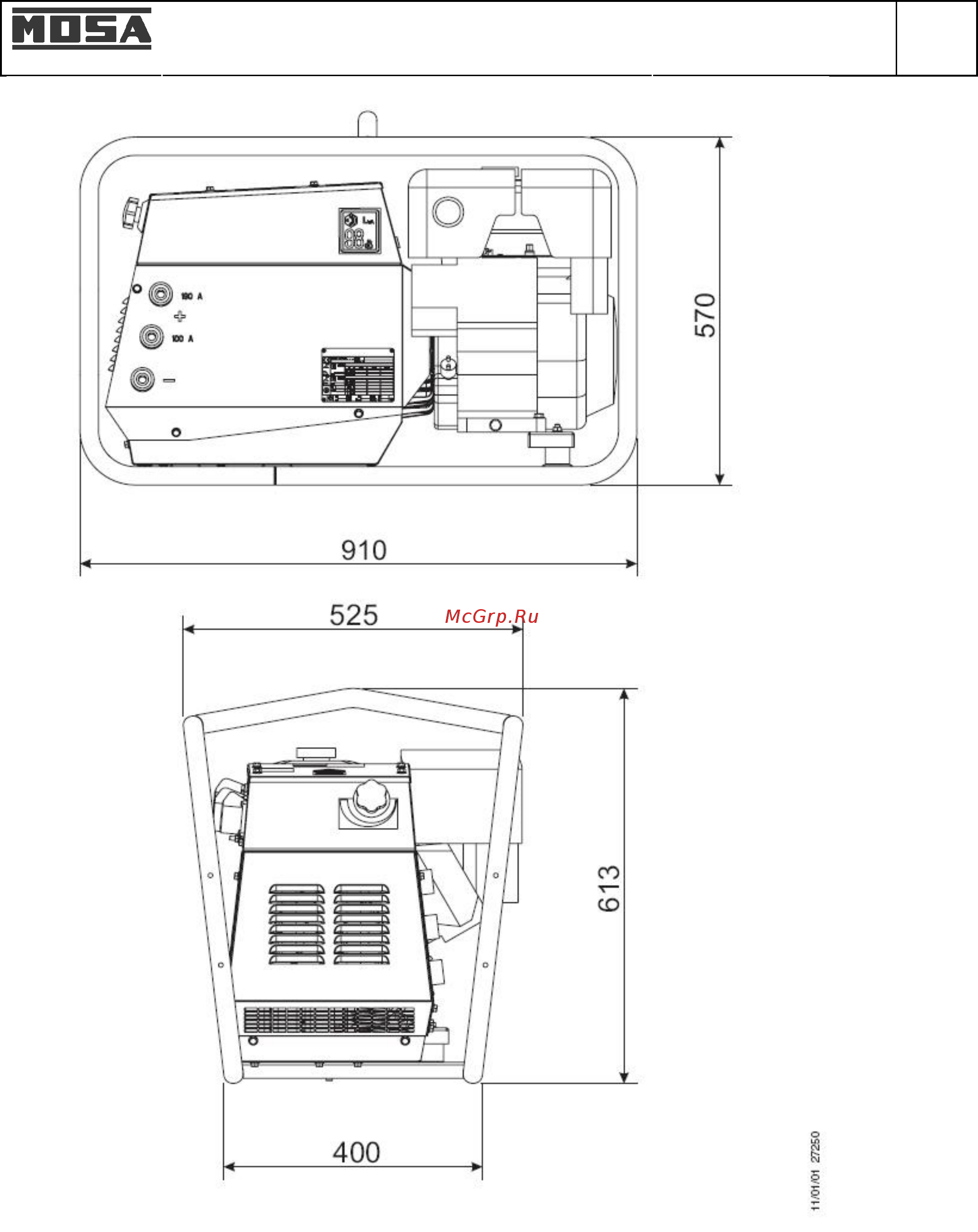 Mosa TS 200 BS/CF 27754 [29/43] Габаритные размеры ts 200 bs cf