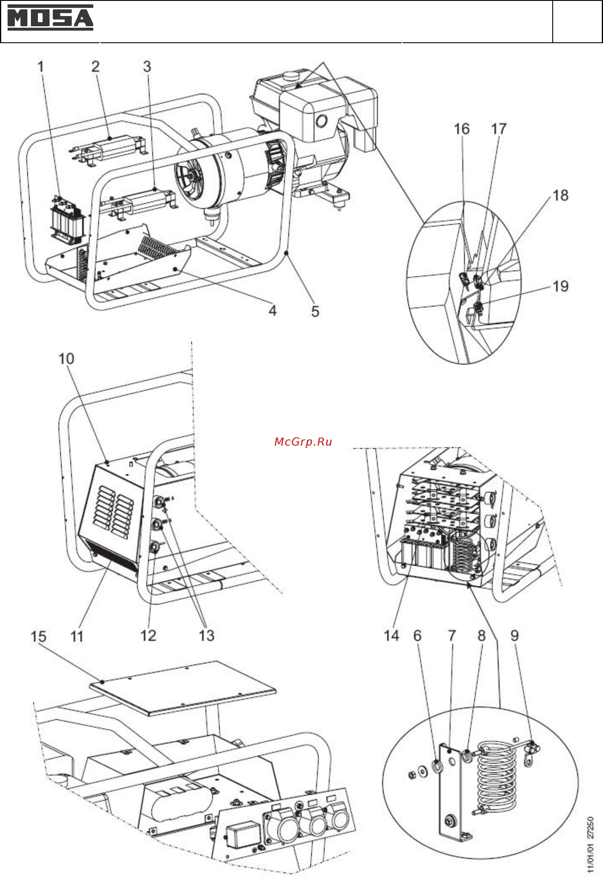 Mosa TS 200 BS/CF 27754 [39/43] Запасные части ts 200 bs cf cg