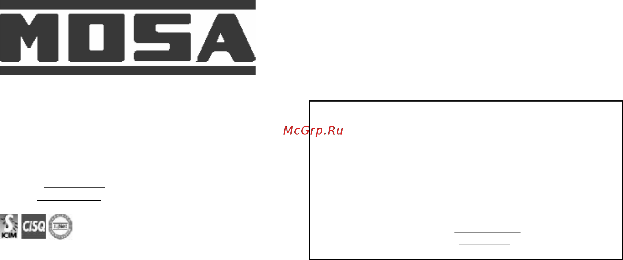 Mosa TS 200 BS/CF 27754 [43/43] Эконика техно