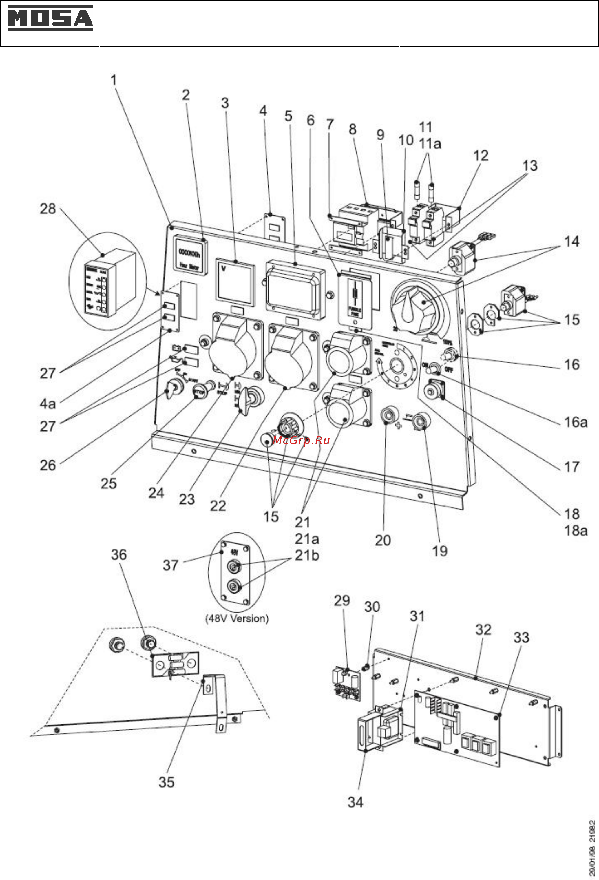 Mosa TS 250 KD/EL [49/63] Ts 300 sxh