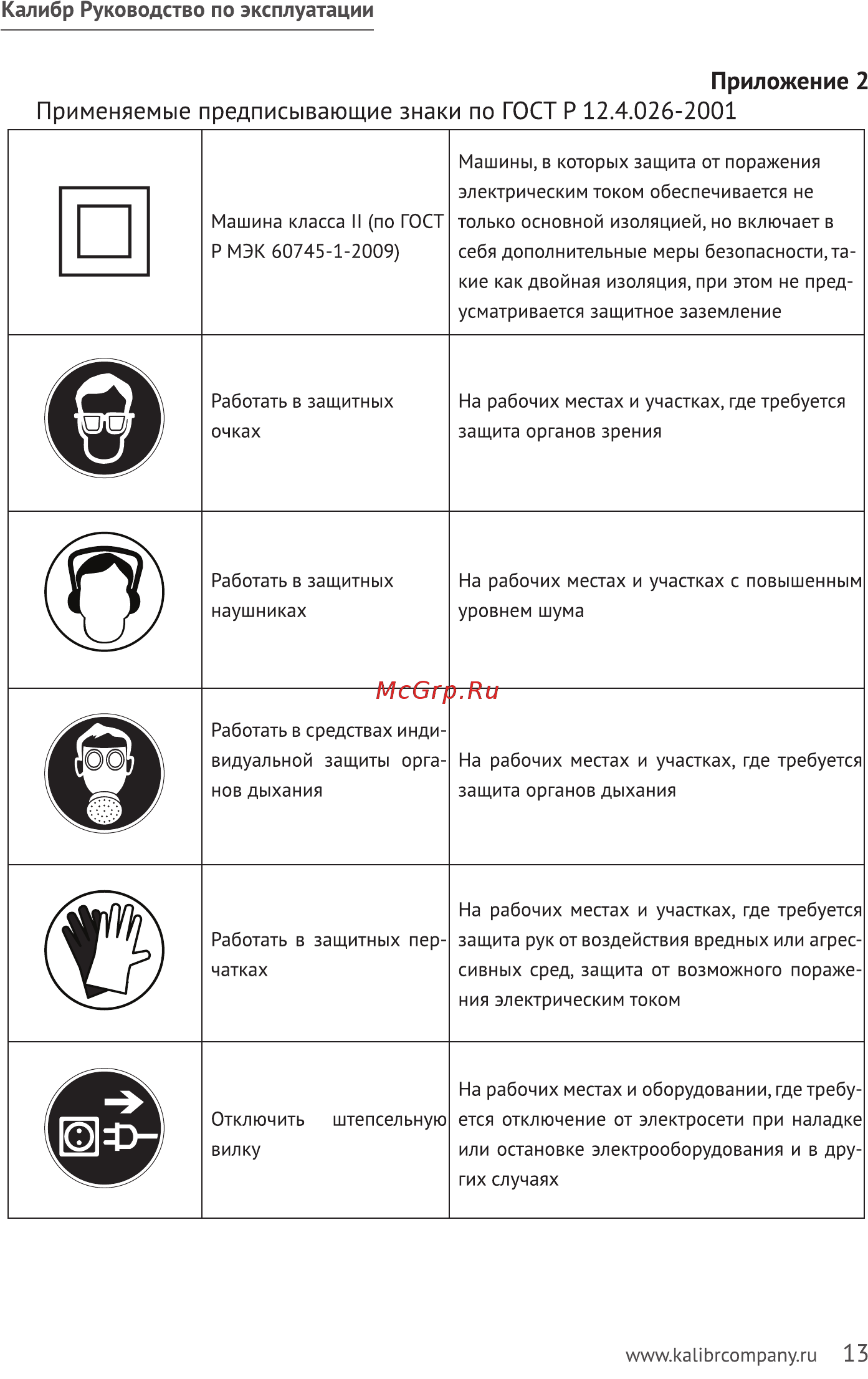 Калибр ДЭ- 400ЕР+ 00000069394 [13/20] Www kalibrcompany ru 13