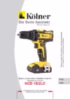 Kolner KCD 18/2LС Инструкция по эксплуатации