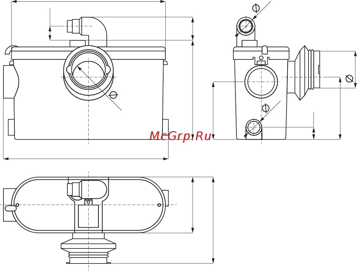 Unipump SANIVORT 605 DUO (51717) [6/15] Www unipump ru