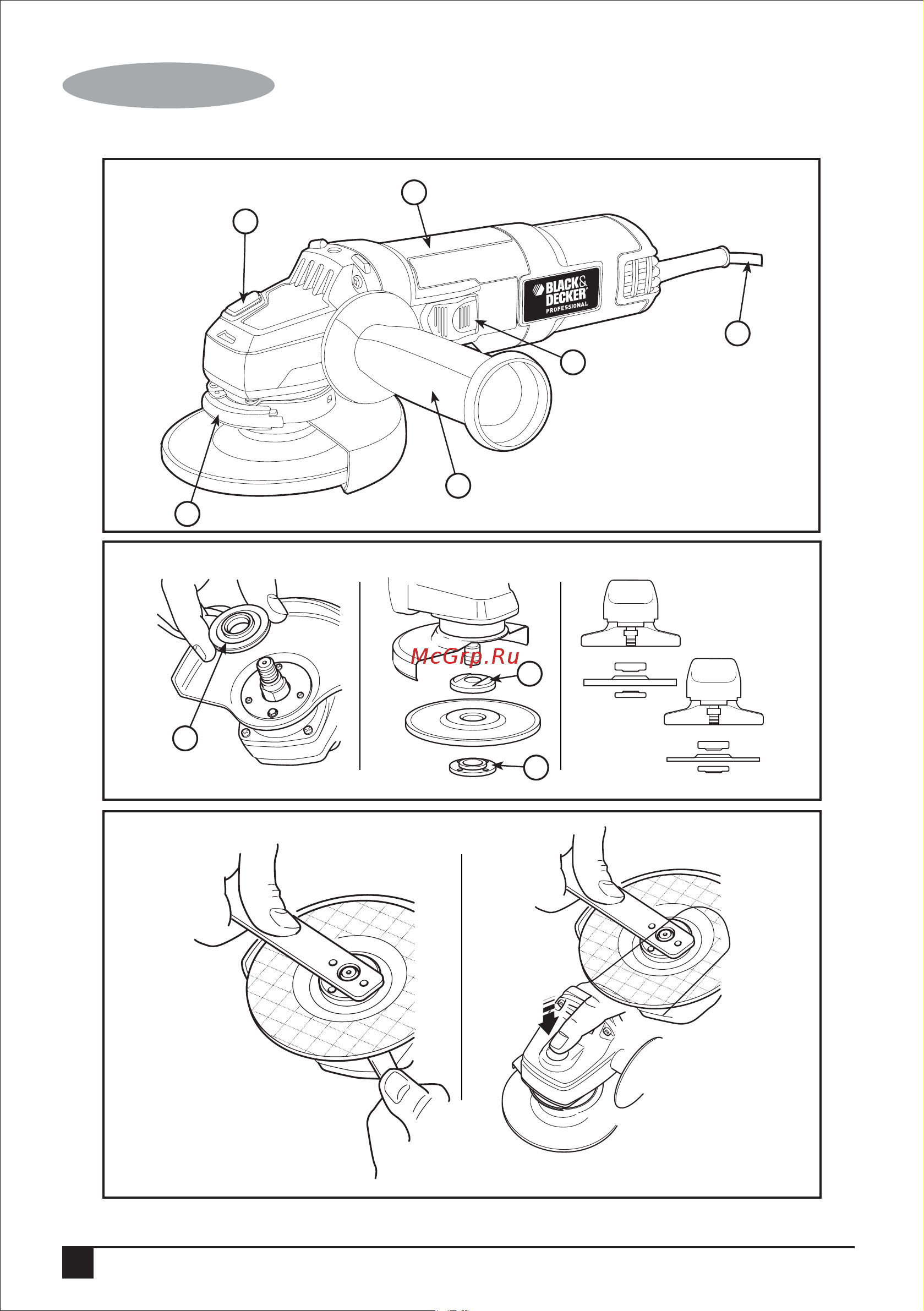 Black & Decker KG8215 Инструкция по эксплуатации онлайн [2/26] 509274