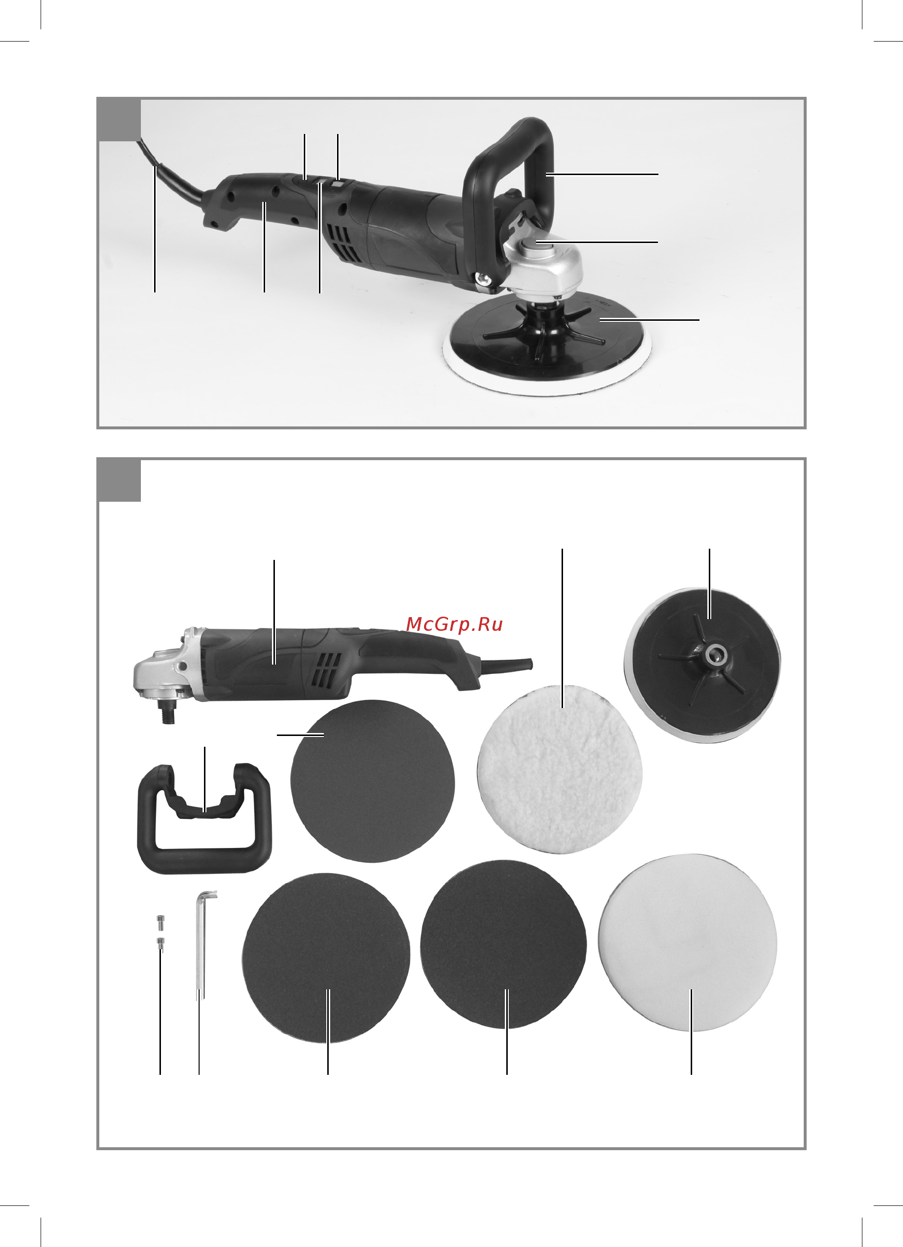 Einhell CC-PO 1100/2 E (2093265) Инструкция по эксплуатации онлайн [2/48] 509424