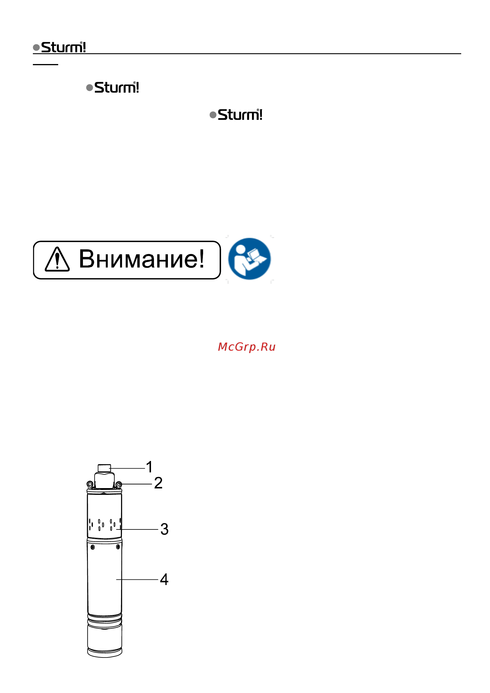 Sturm WP9704DW [3/12] Уважаемый покупатель