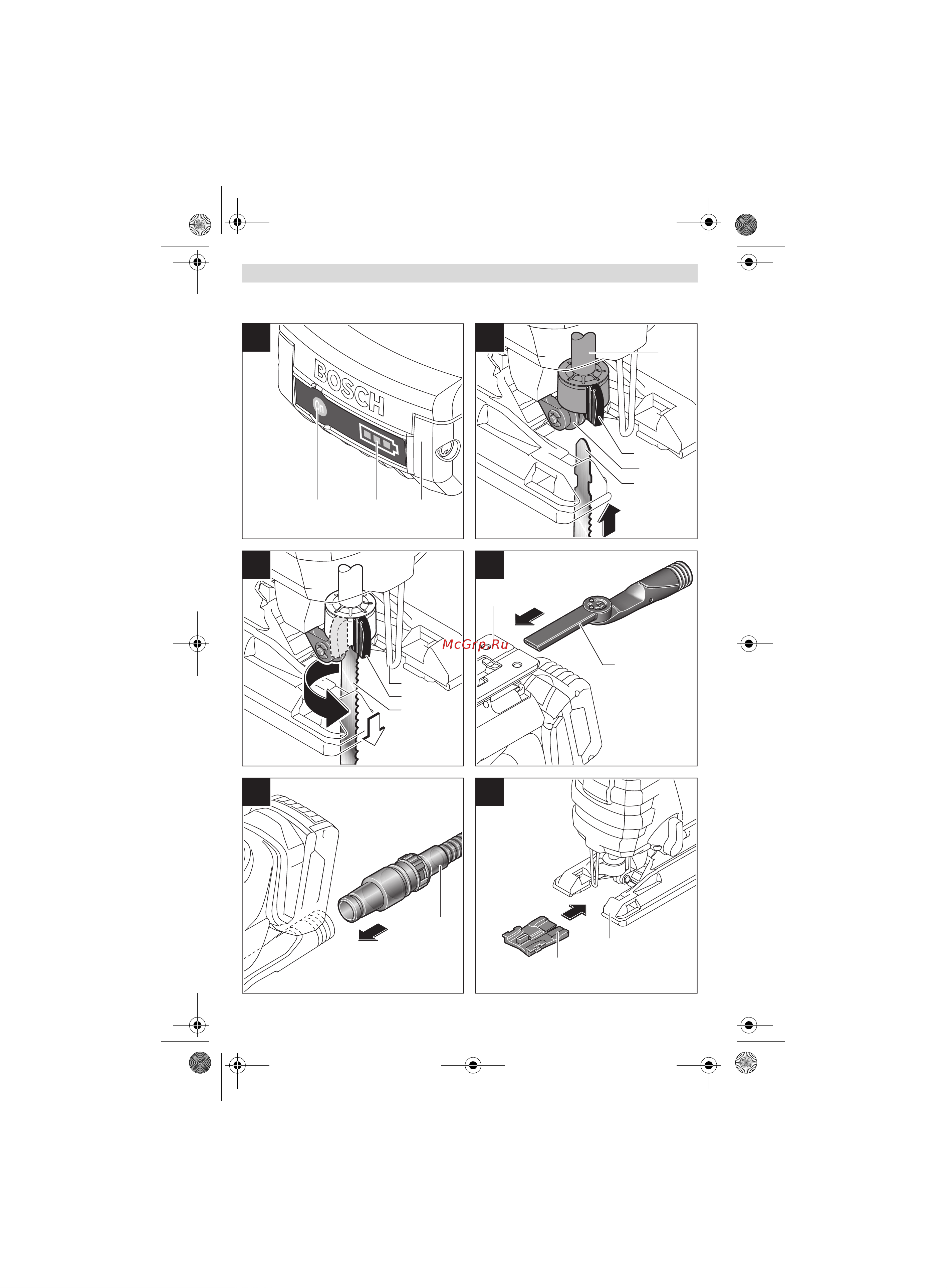 Bosch GST 18V-LI B (06015A6103) Инструкция по эксплуатации онлайн [4/226] 509560