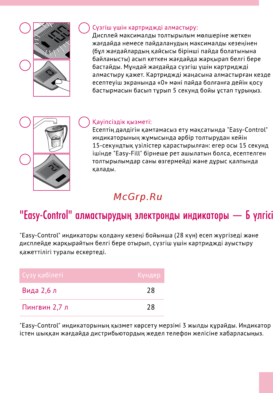 BWT Пингвин черничный смузи В25МР00 Инструкция по эксплуатации онлайн [41/60] 867173
