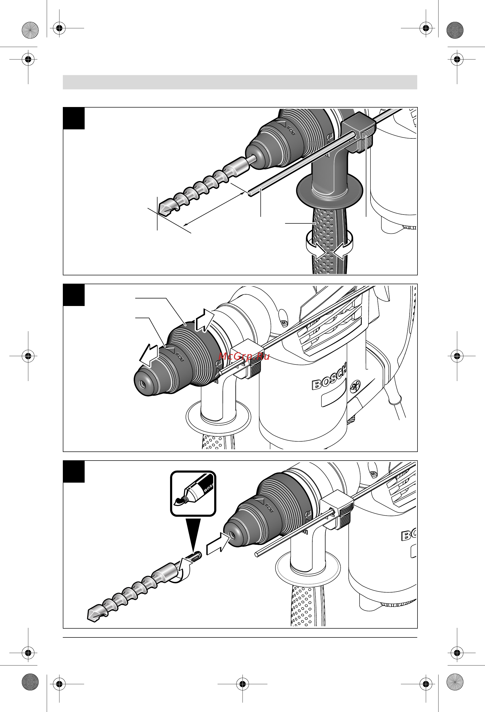 Bosch GBH 4 32 DFR S Инструкция по эксплуатации онлайн [4/252] 698379
