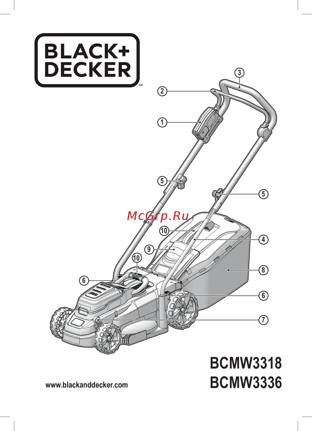 Black & Decker BCMW3318L2-QW Инструкция по эксплуатации