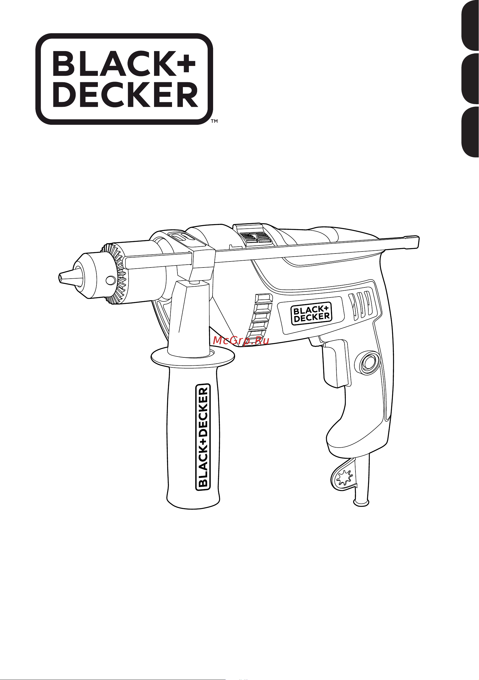 Black & Decker HD555 Инструкция по эксплуатации онлайн
