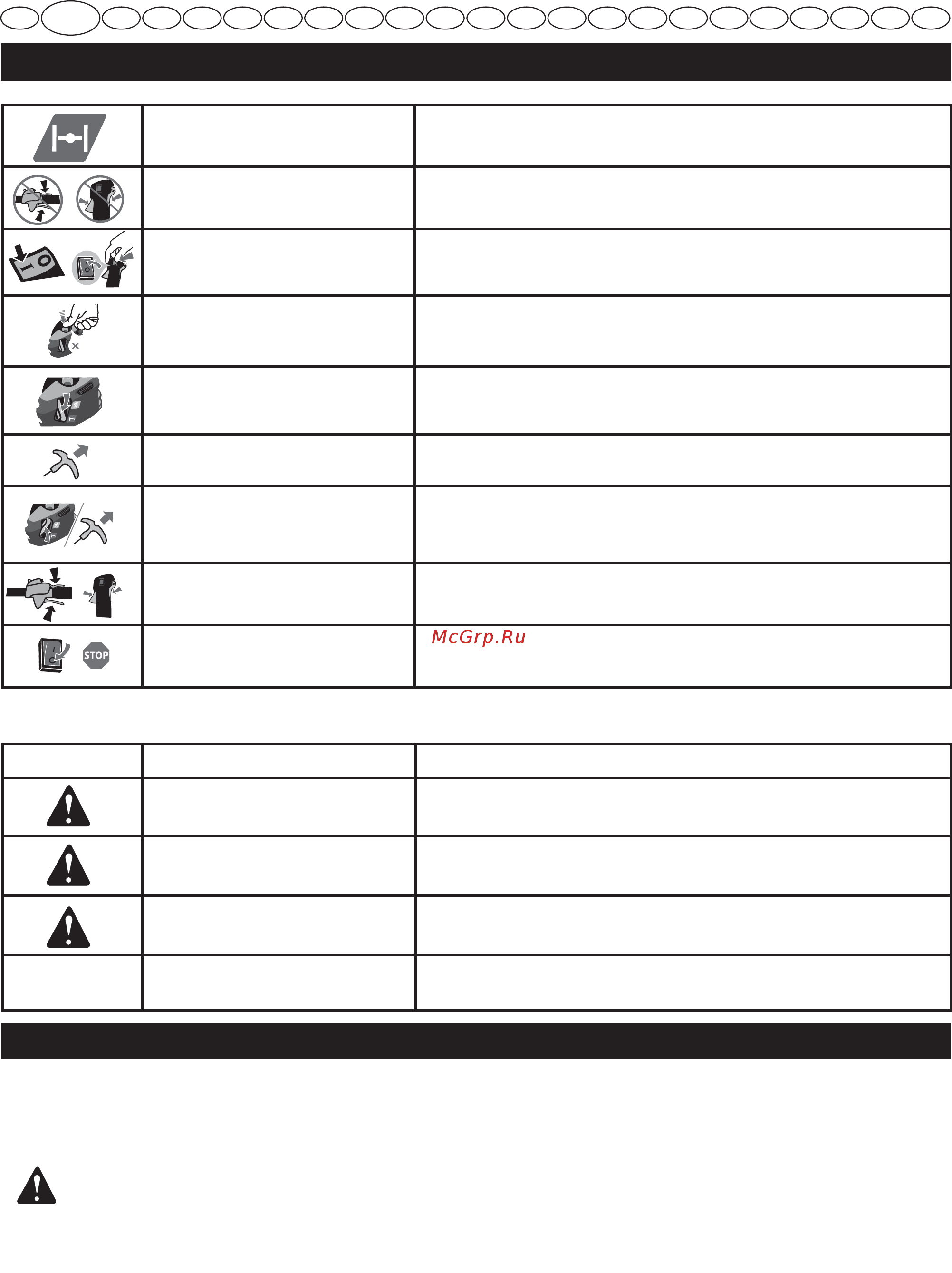 Ryobi RBC430SBSC [23/387] English original instructions